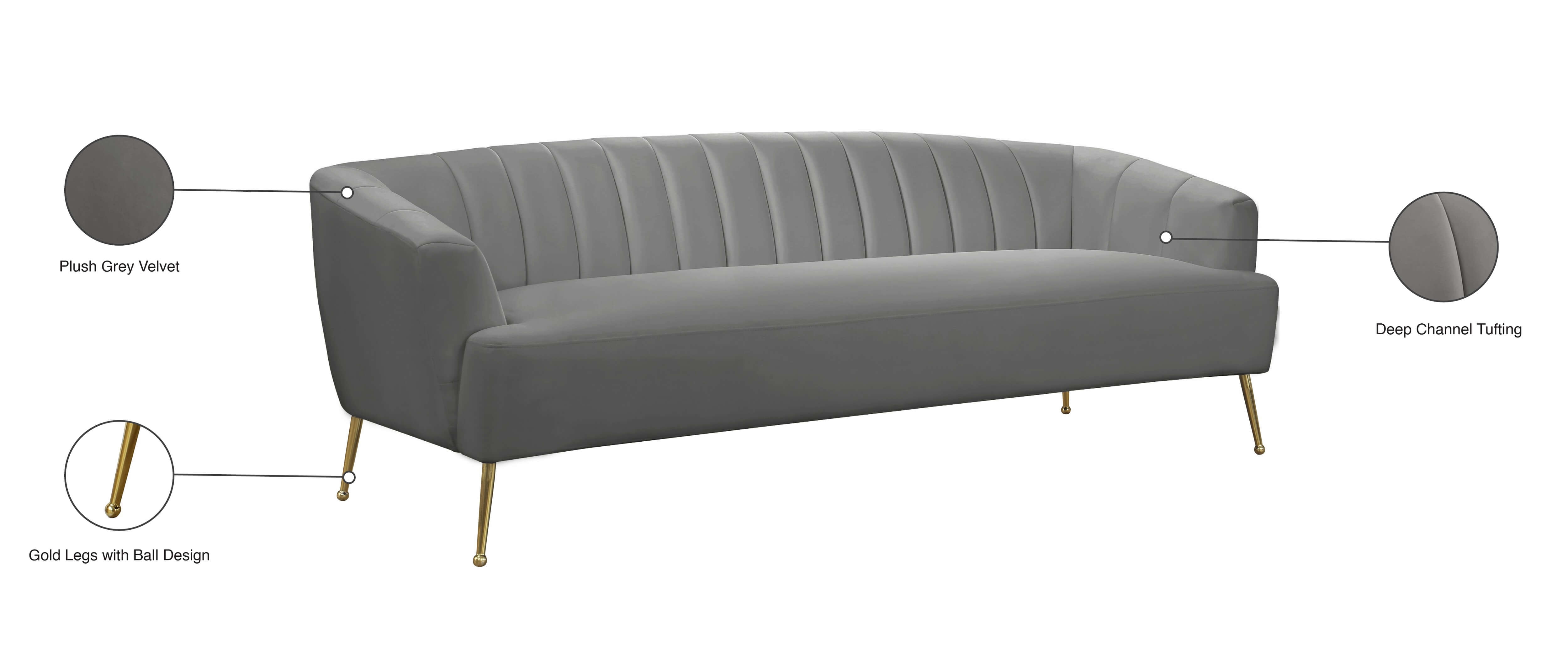 Tori Velvet Sofa