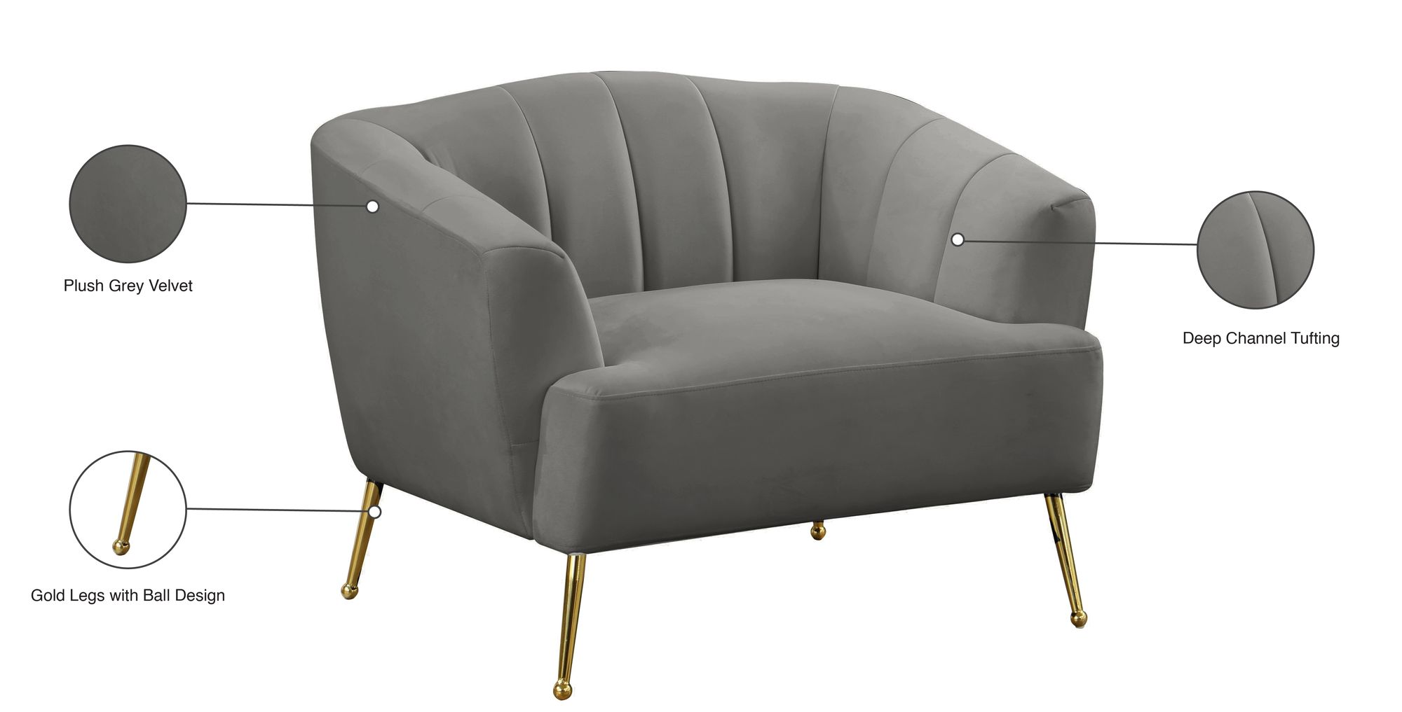 Tori Velvet Chair