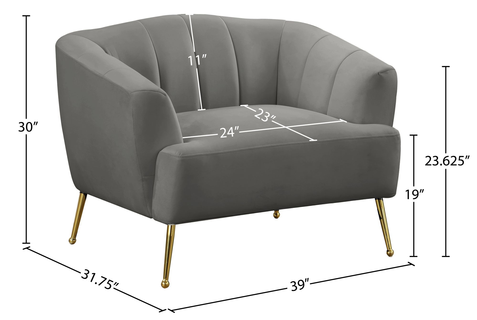 Tori Velvet Chair
