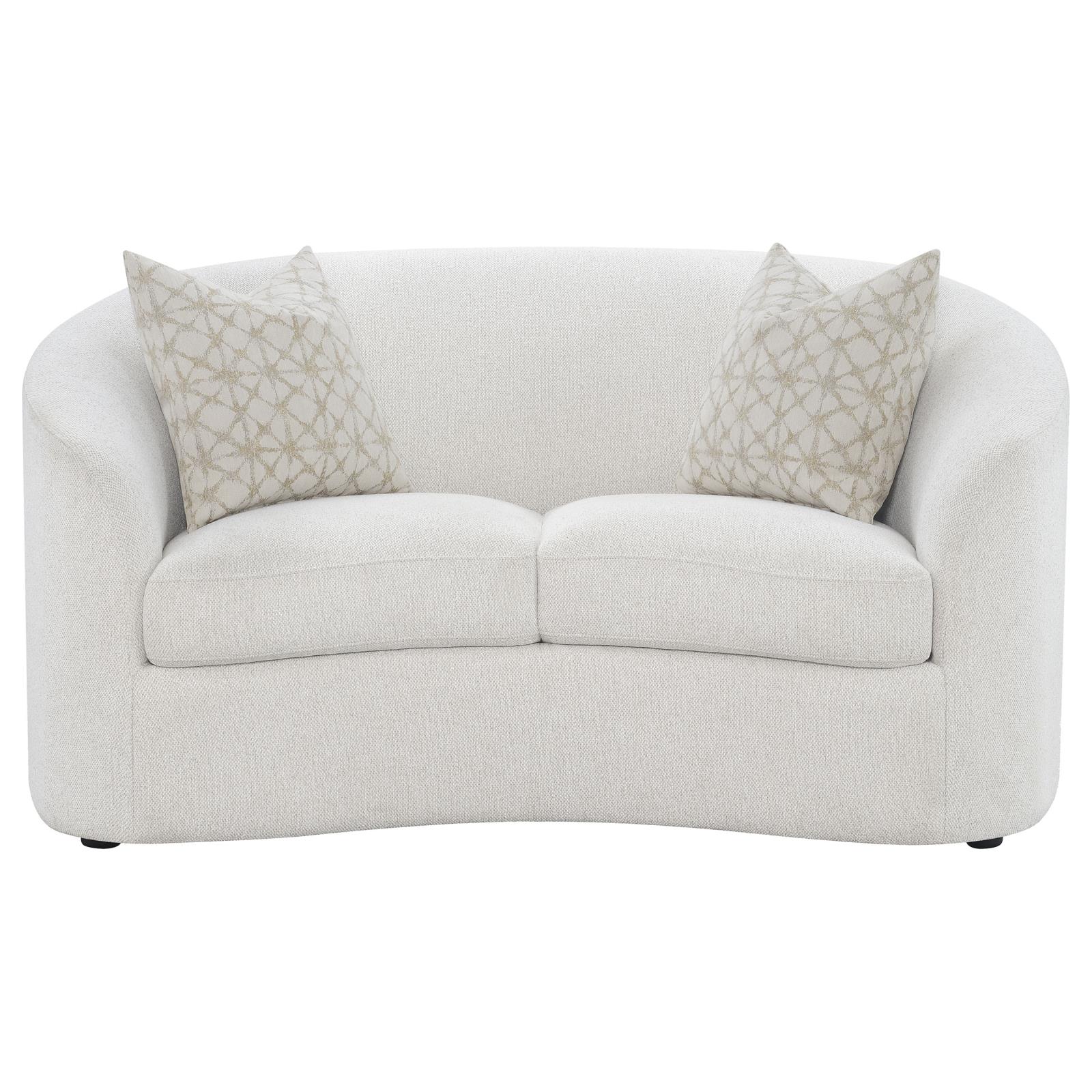 Rainn Fabric Tight Back Loveseat