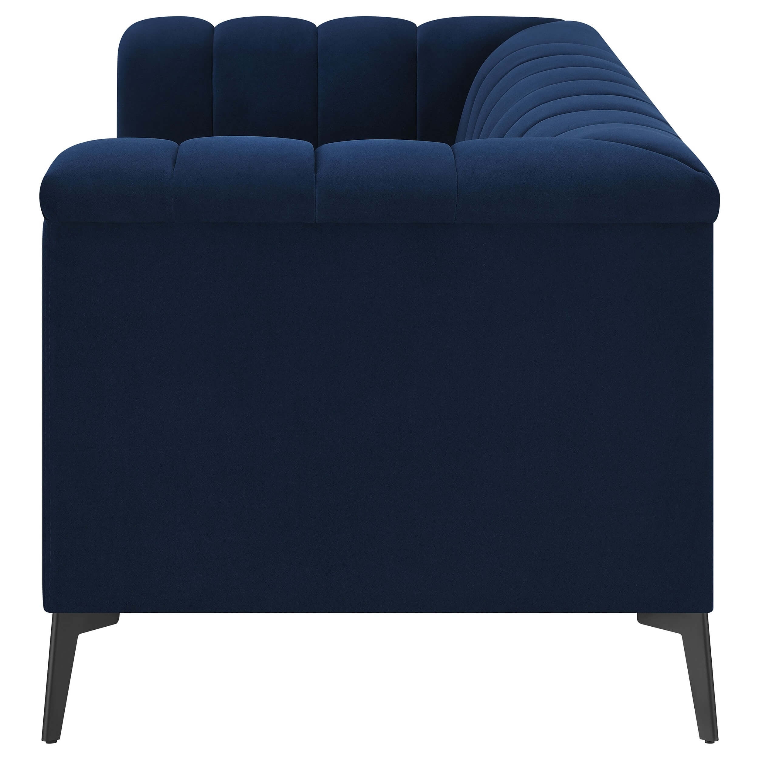 Chalet Tuxedo Arm Velvet Living Room Set