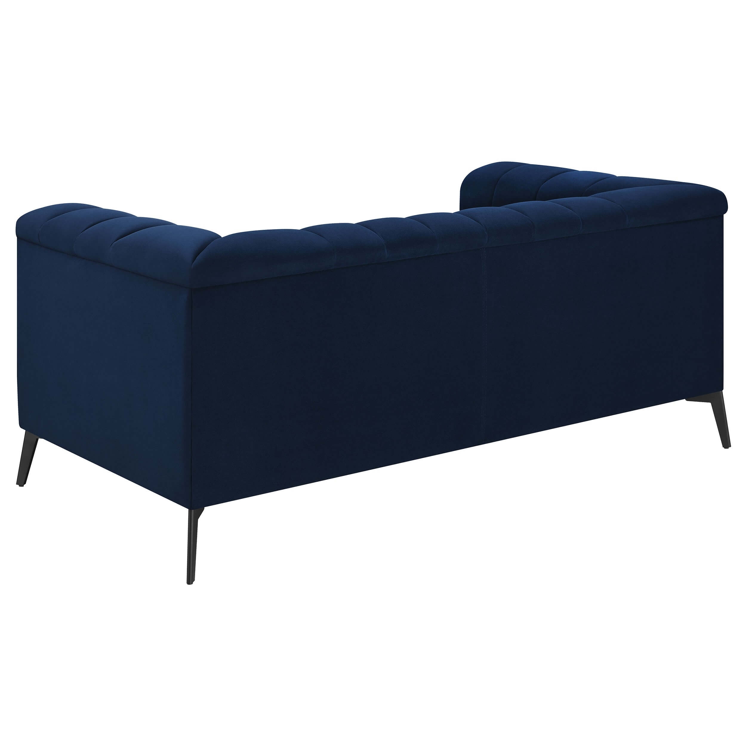 Chalet Tuxedo Arm Velvet Living Room Set