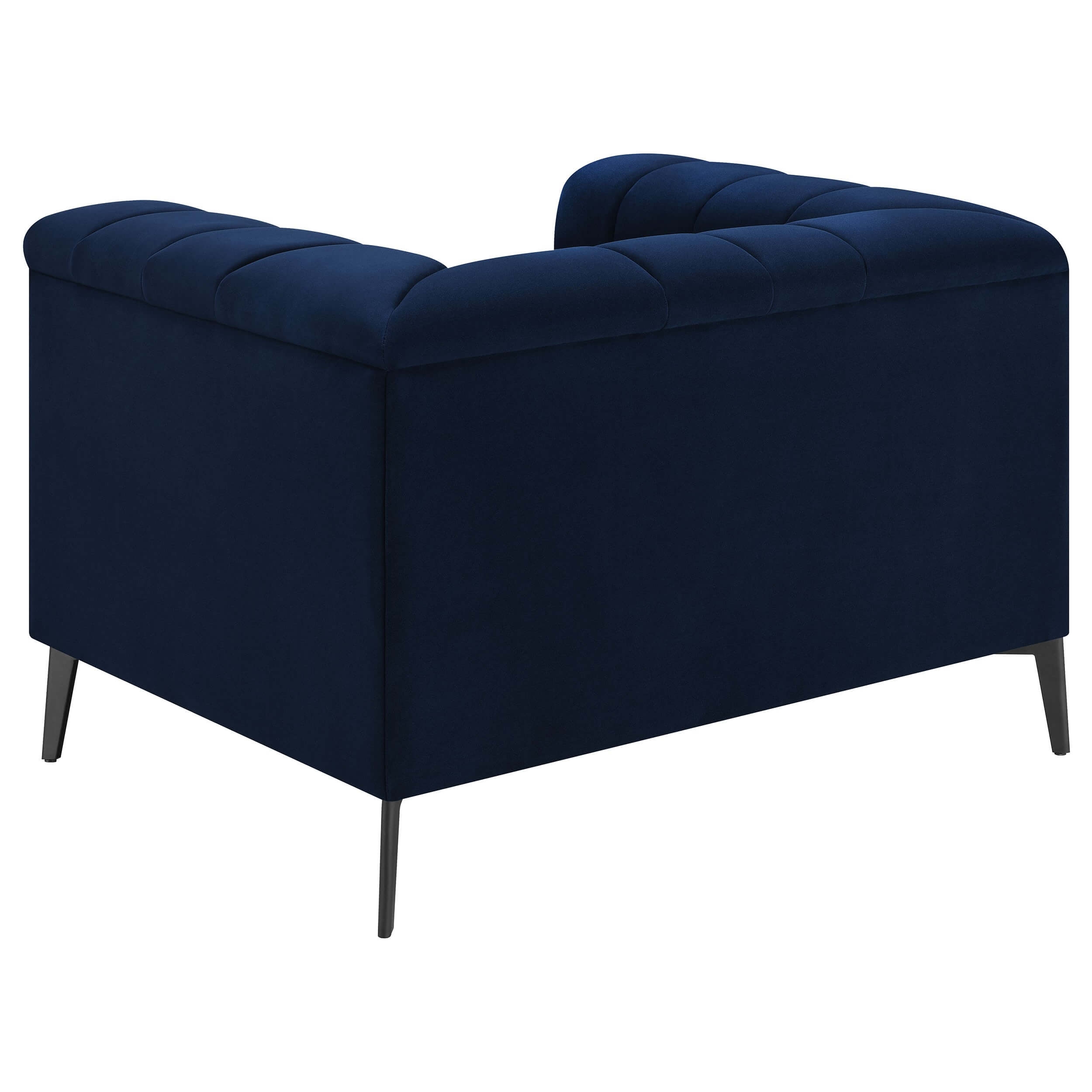 Chalet Tuxedo Arm Velvet Living Room Set