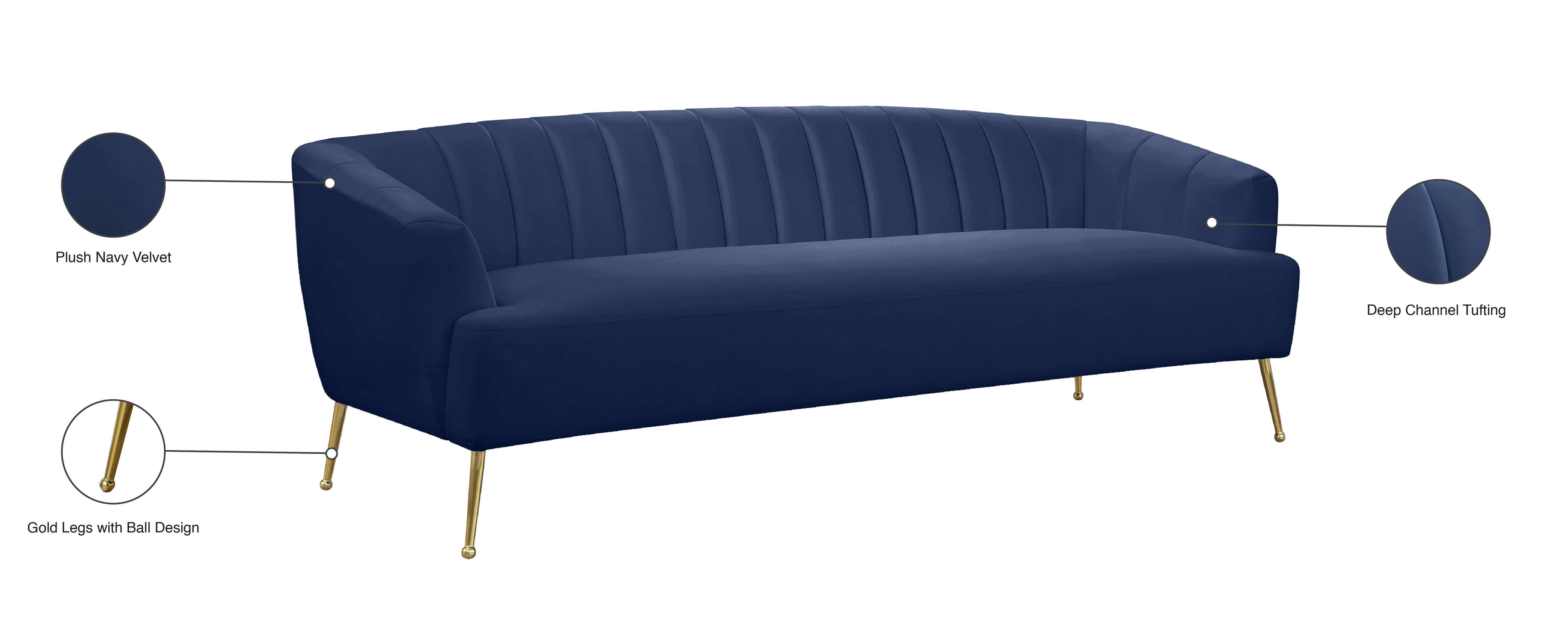 Tori Velvet Sofa
