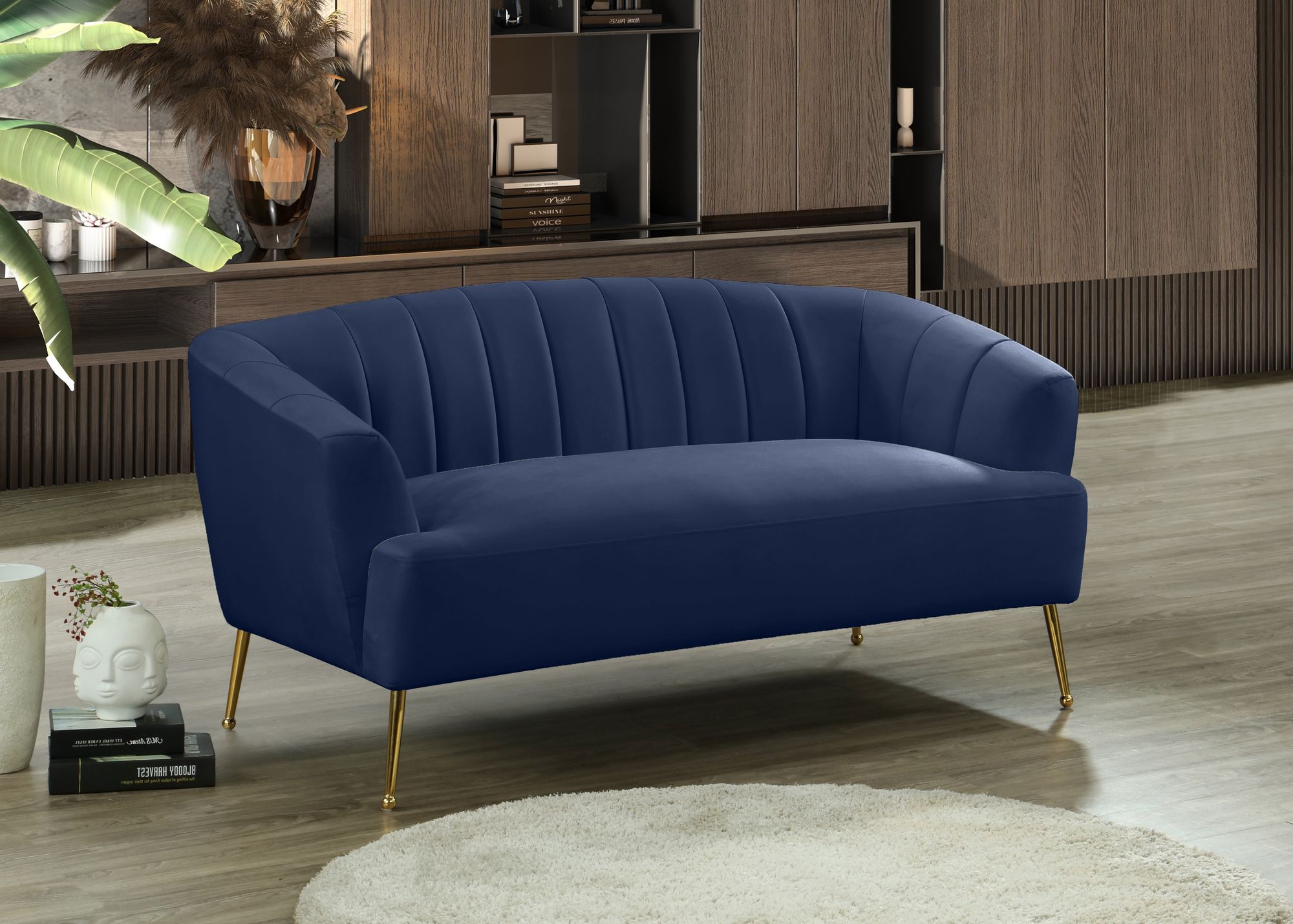 Tori Velvet Loveseat