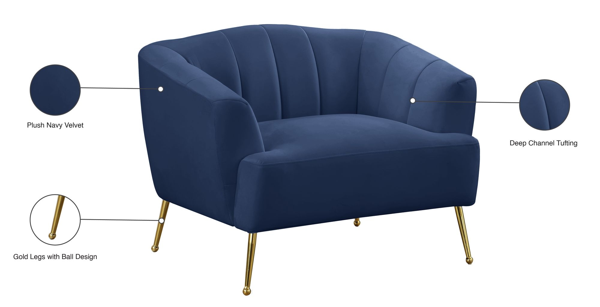Tori Velvet Chair