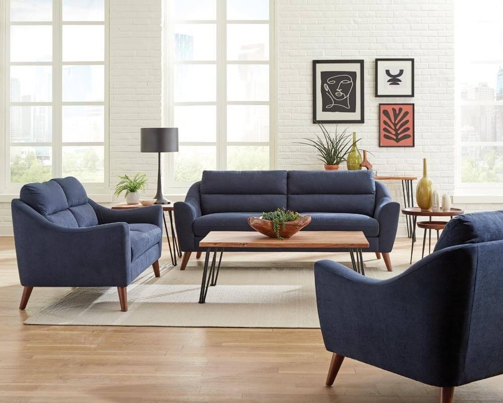 Gano Sloped Arm Fabric Chair