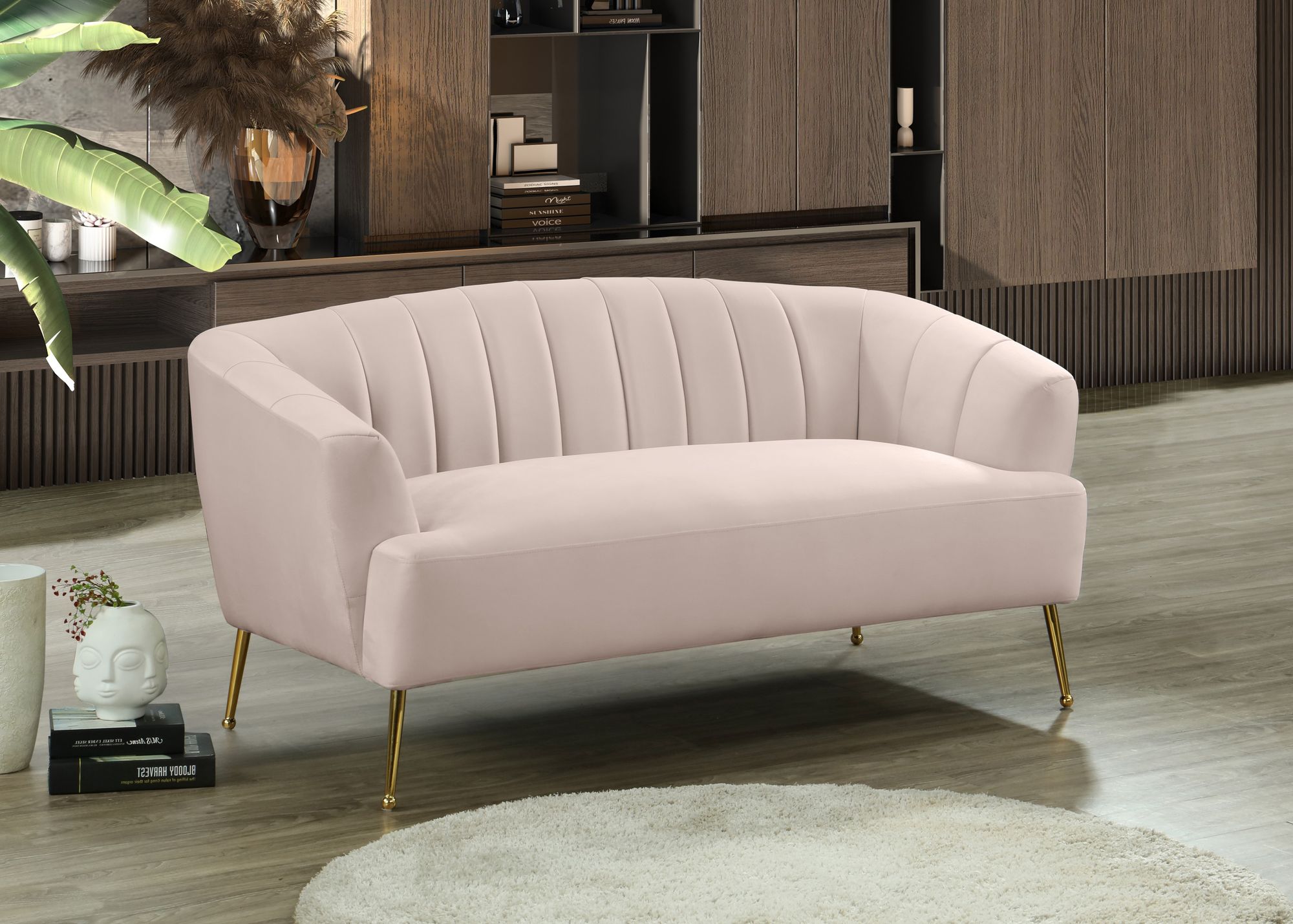 Tori Velvet Loveseat