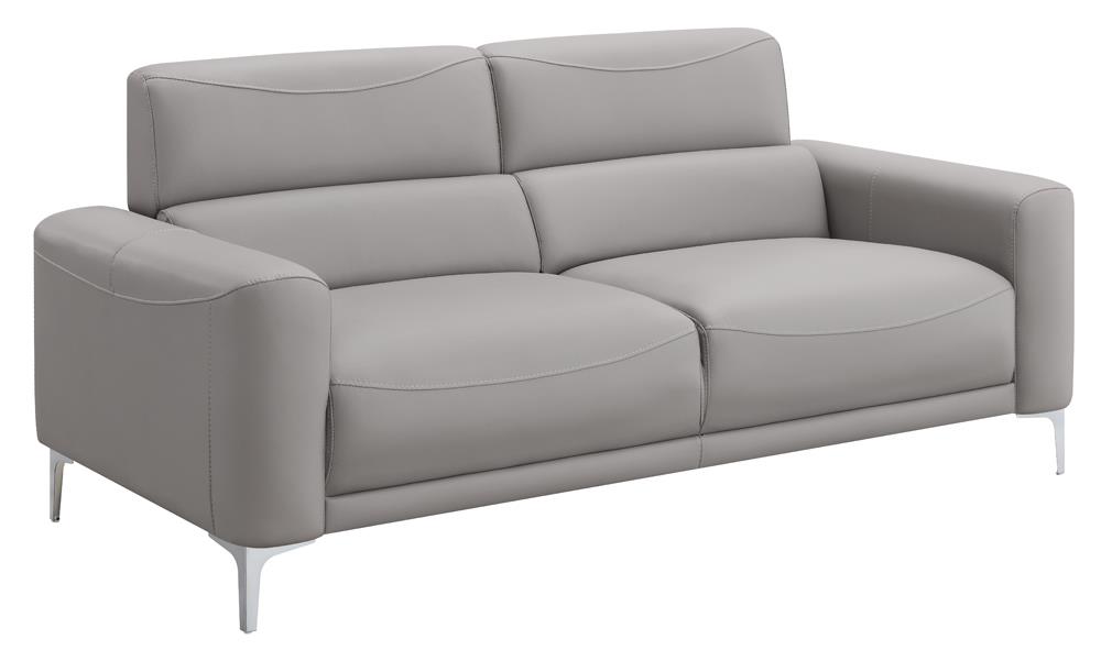 Glenmark Track Arm PU Living Room Set