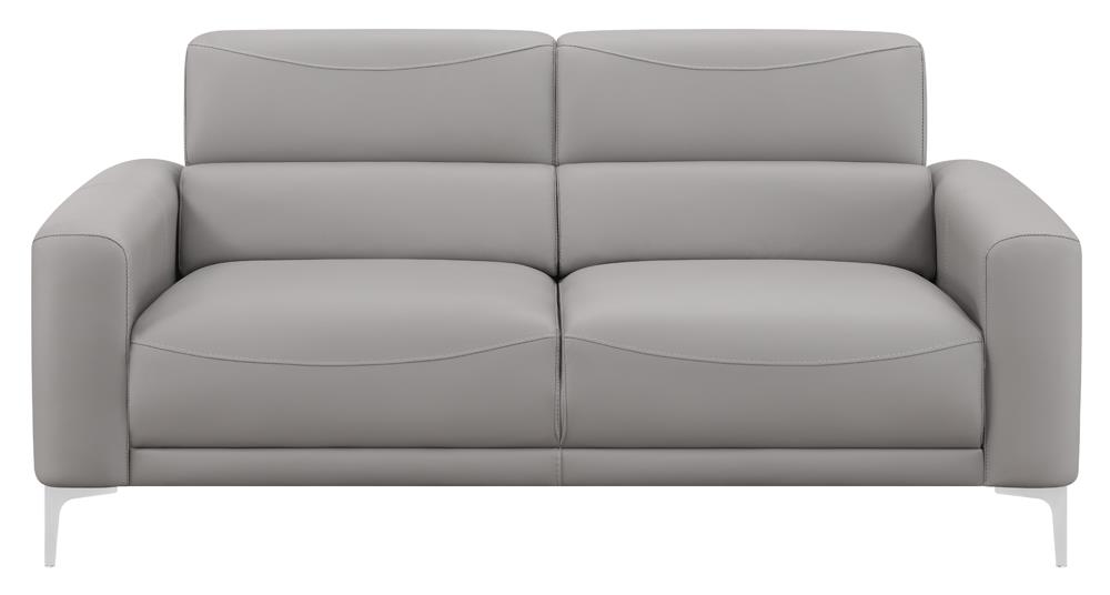 Glenmark Track Arm PU Living Room Set