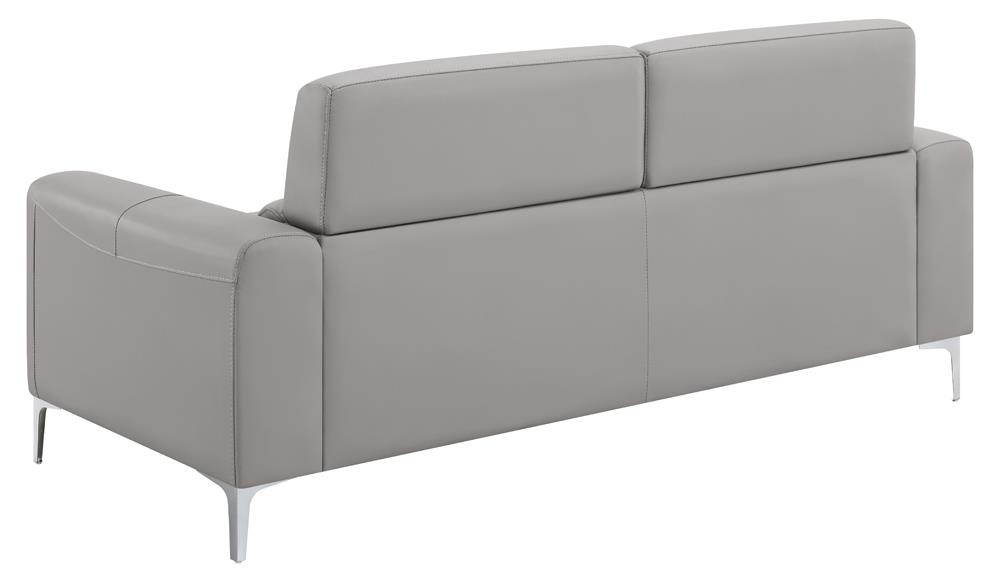 Glenmark Track Arm PU Living Room Set