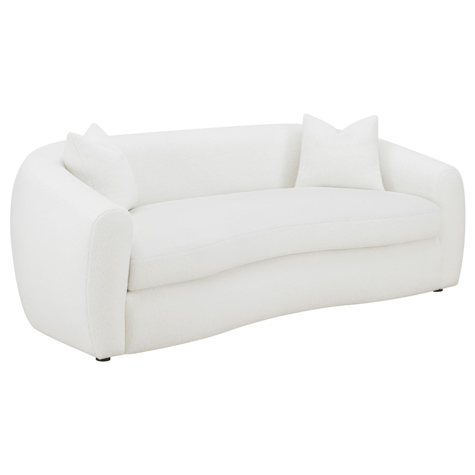 Isabella Faux Fur Tight Back Living Room Set