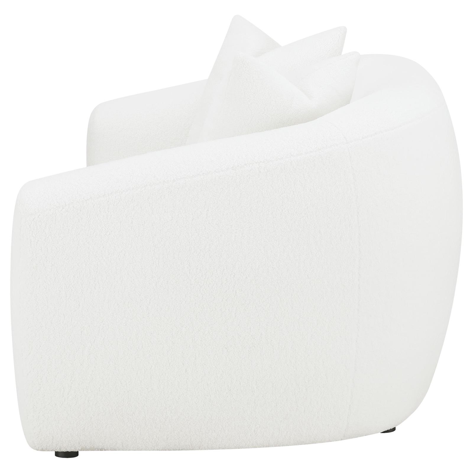 Isabella Faux Fur Tight Back Loveseat