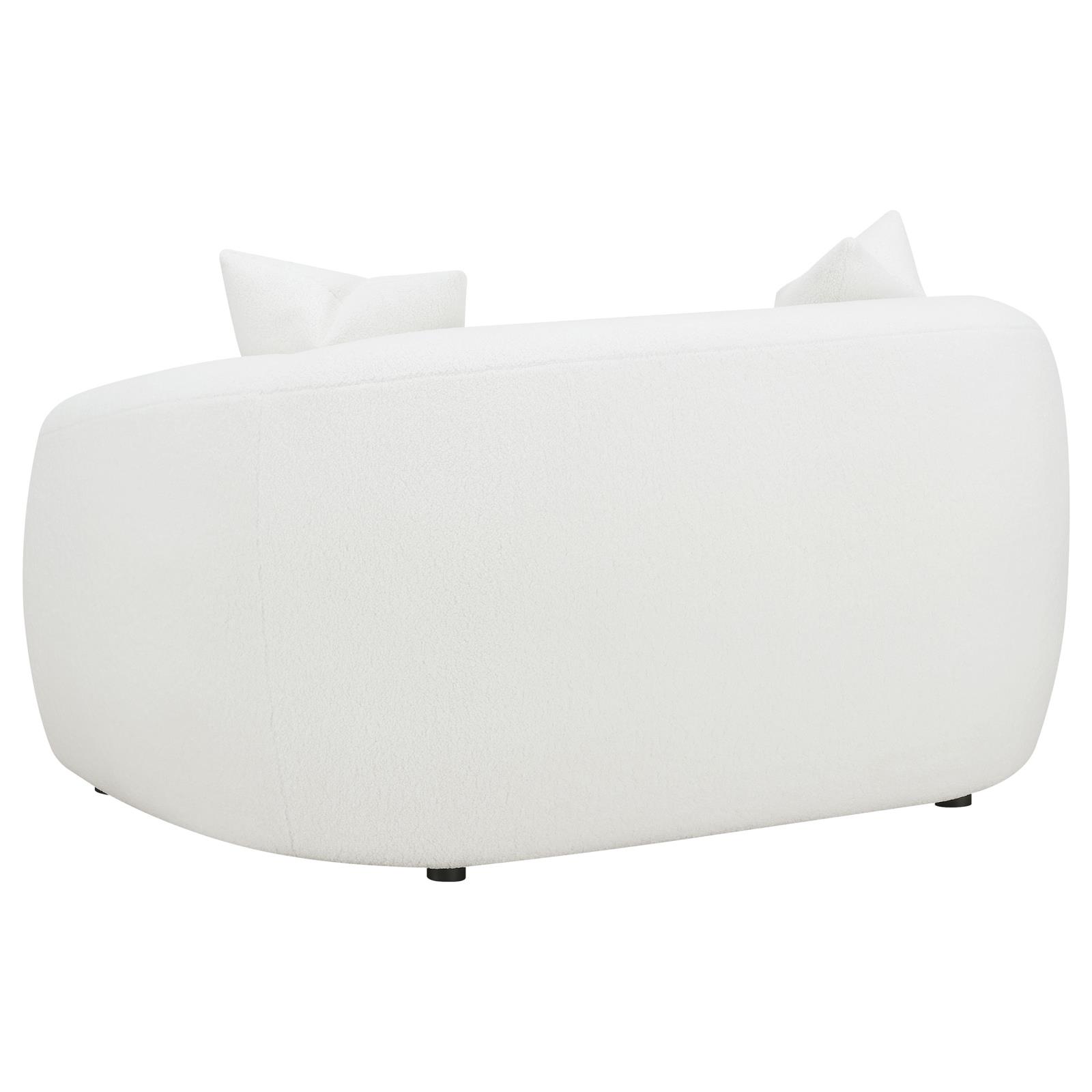Isabella Faux Fur Tight Back Living Room Set