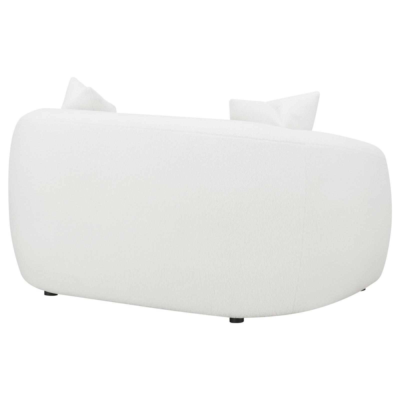 Isabella Faux Fur Tight Back Living Room Set