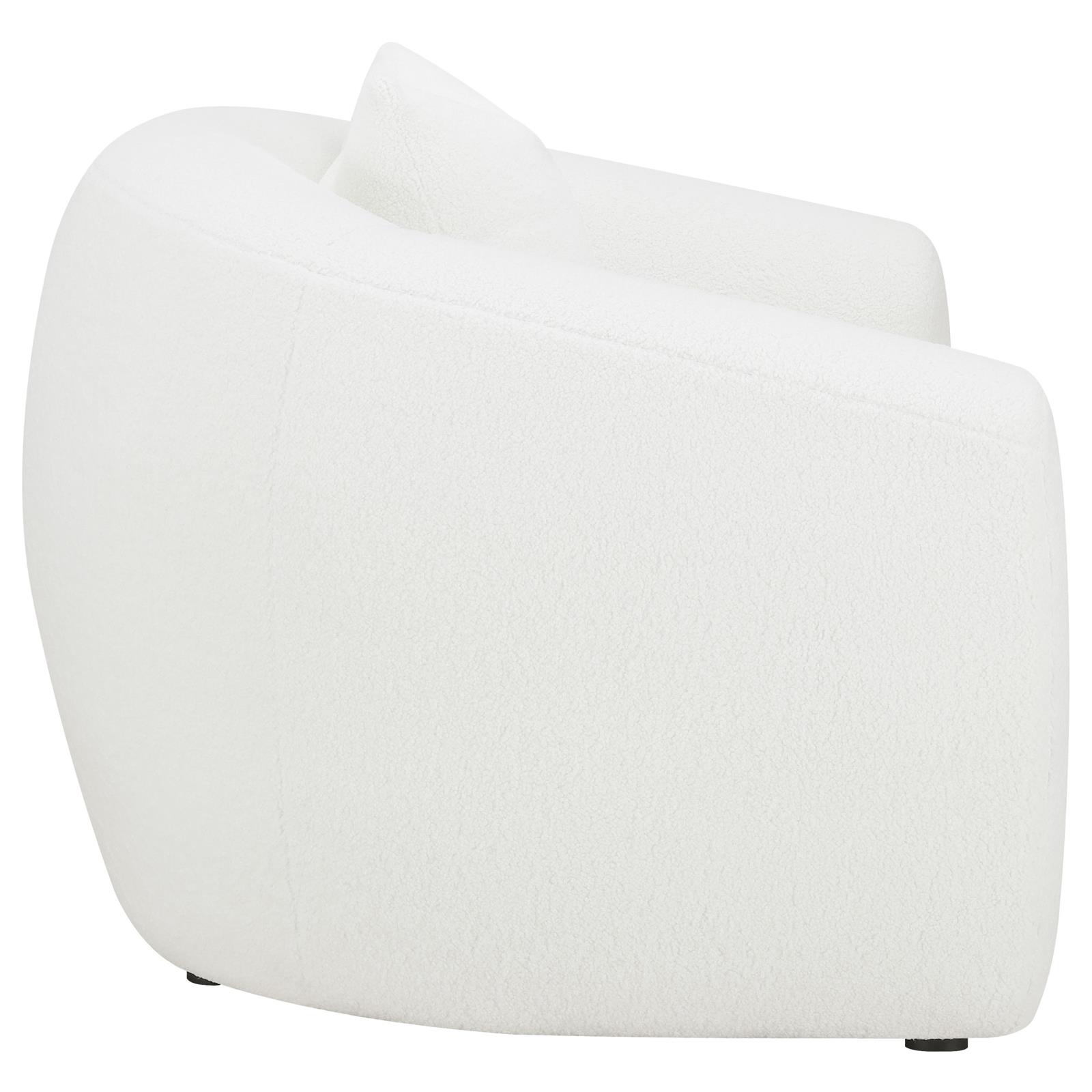 Isabella Faux Fur Tight Back Chair