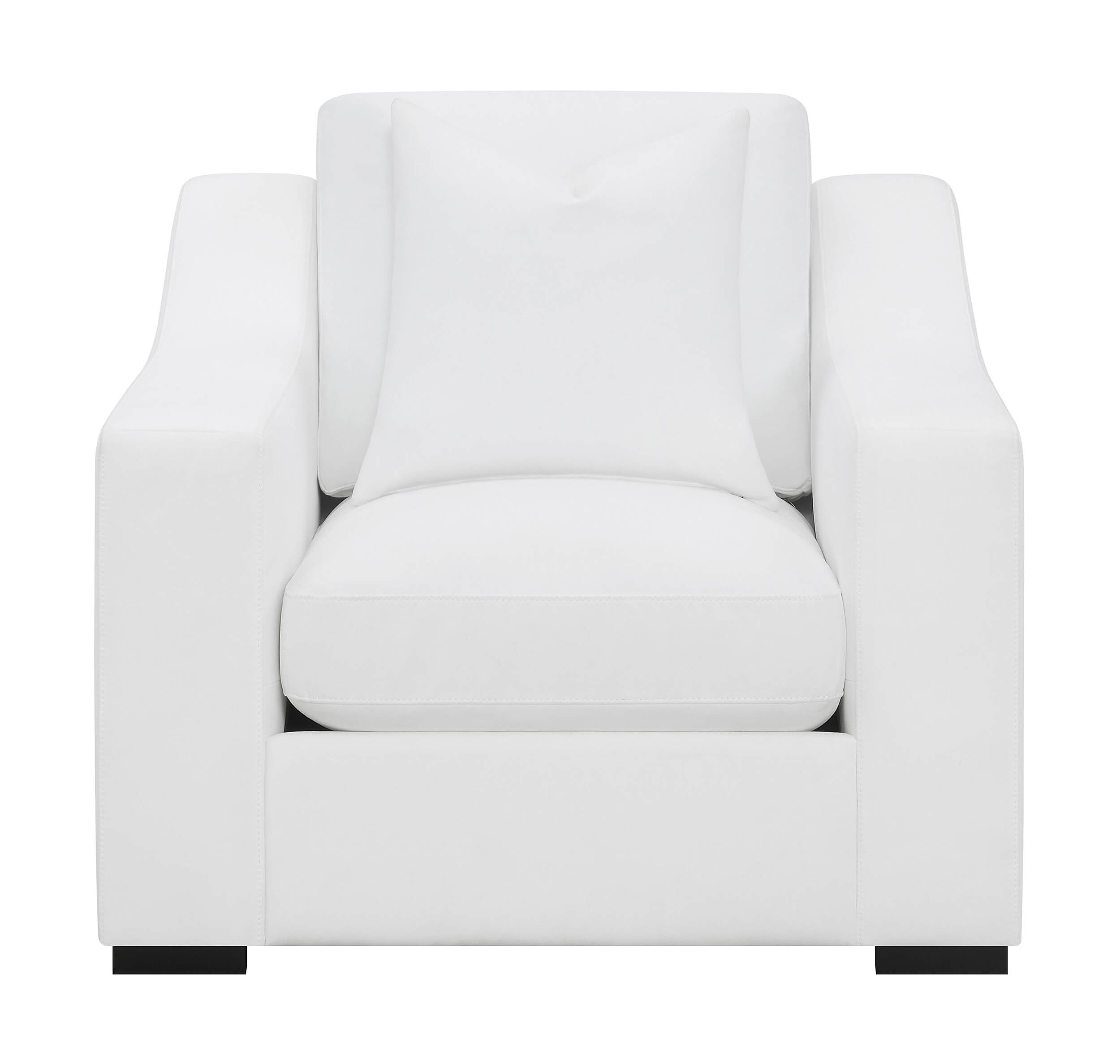 Ashlyn Fabric Sloped Arms Living Room Set