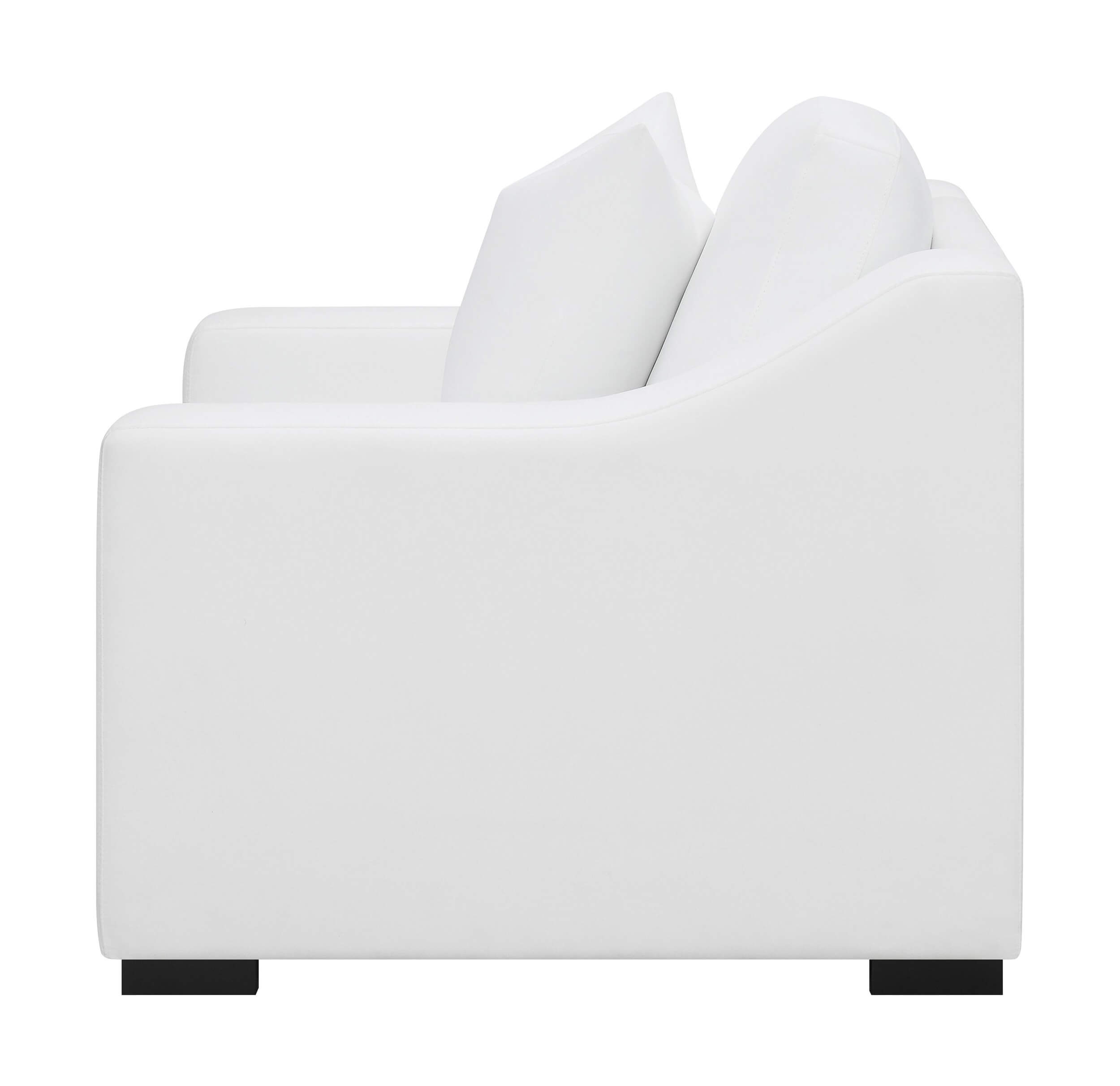 Ashlyn Fabric Sloped Arms Chair