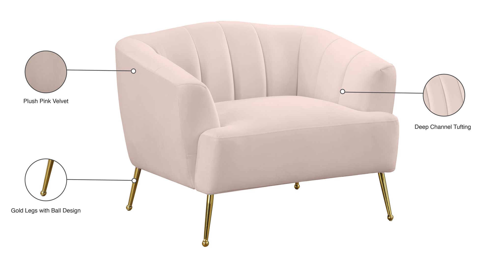 Tori Velvet Chair