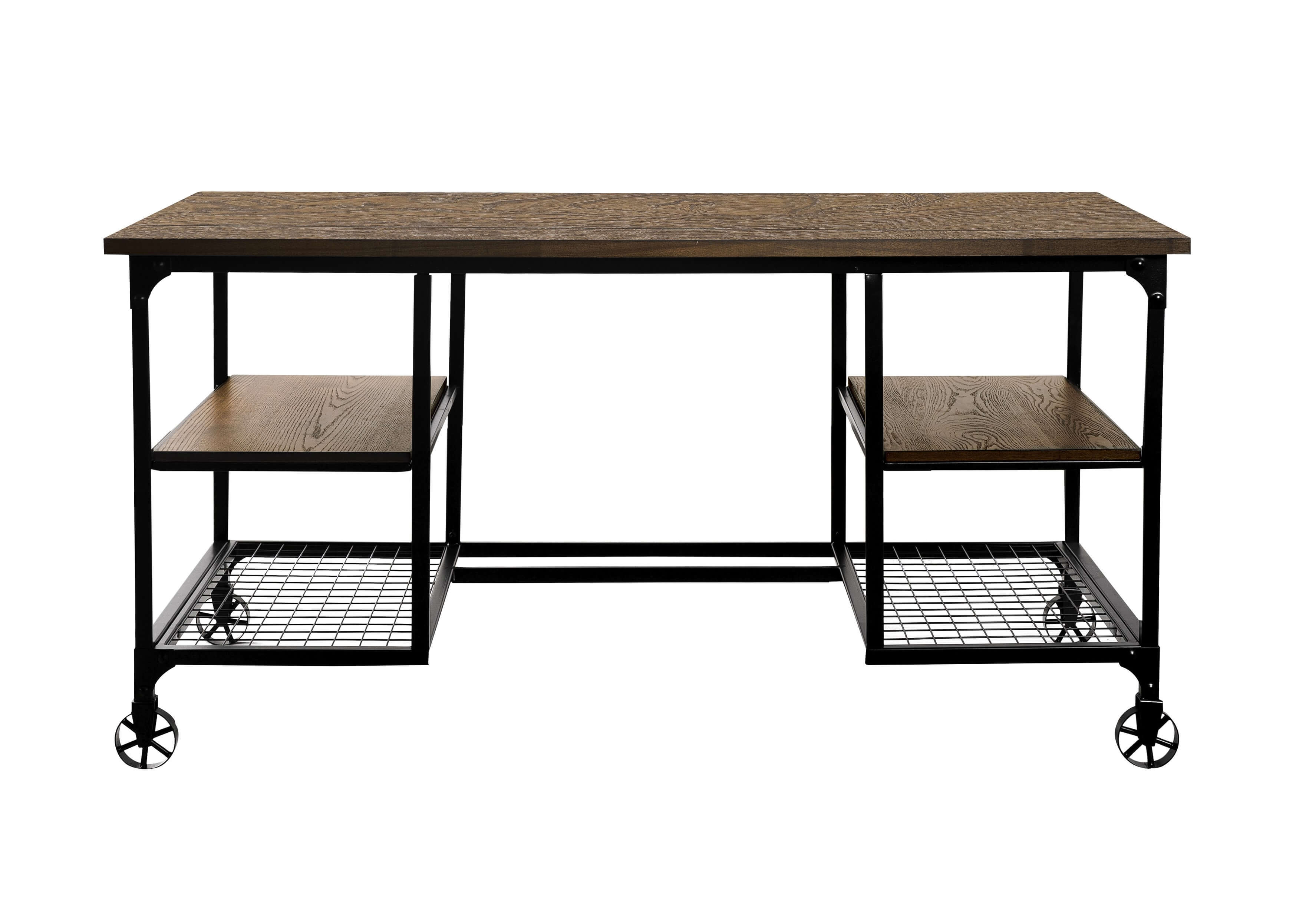 Millwood Industrial Wood Writing Desk