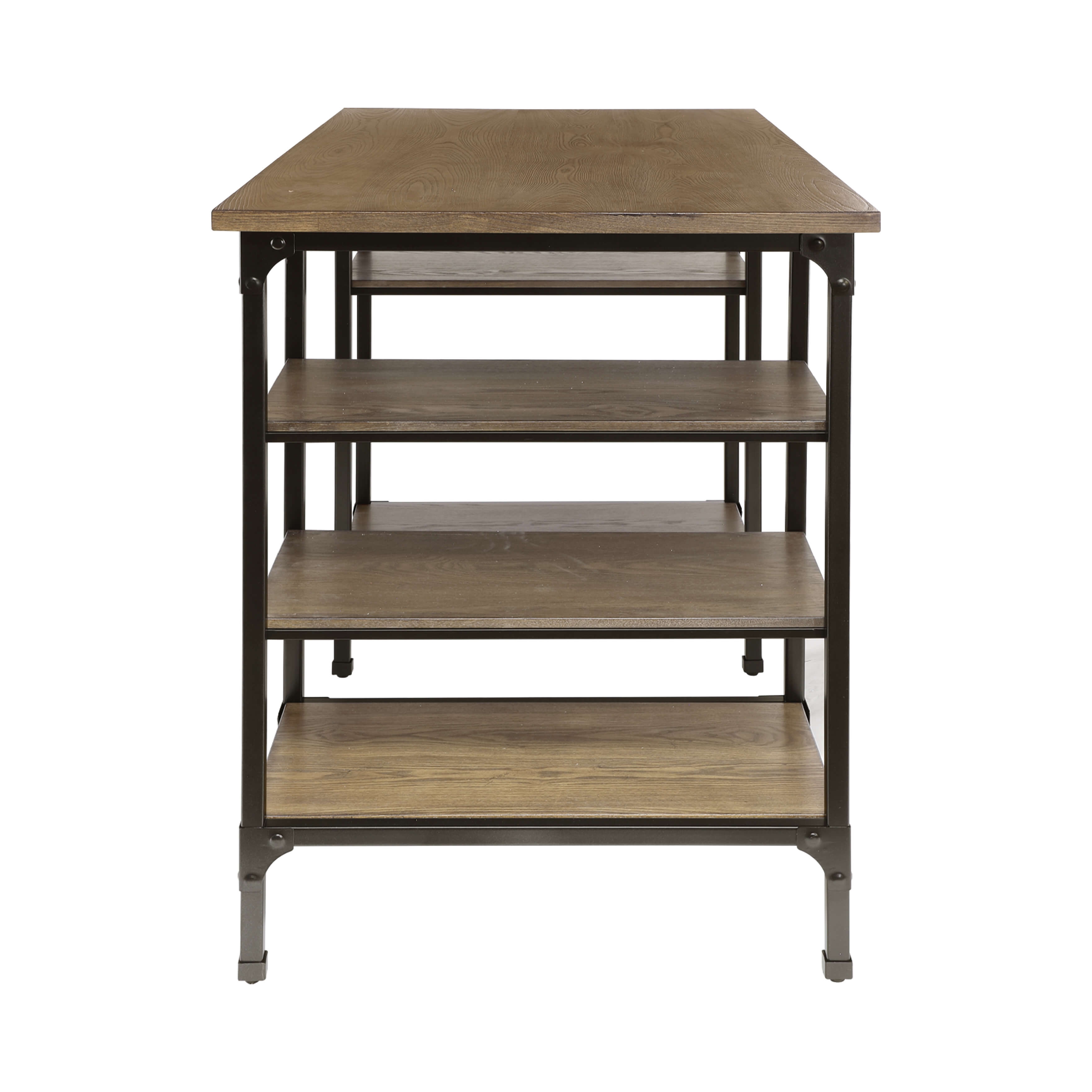 Millwood Industrial Wood Counter Height Writing Desk