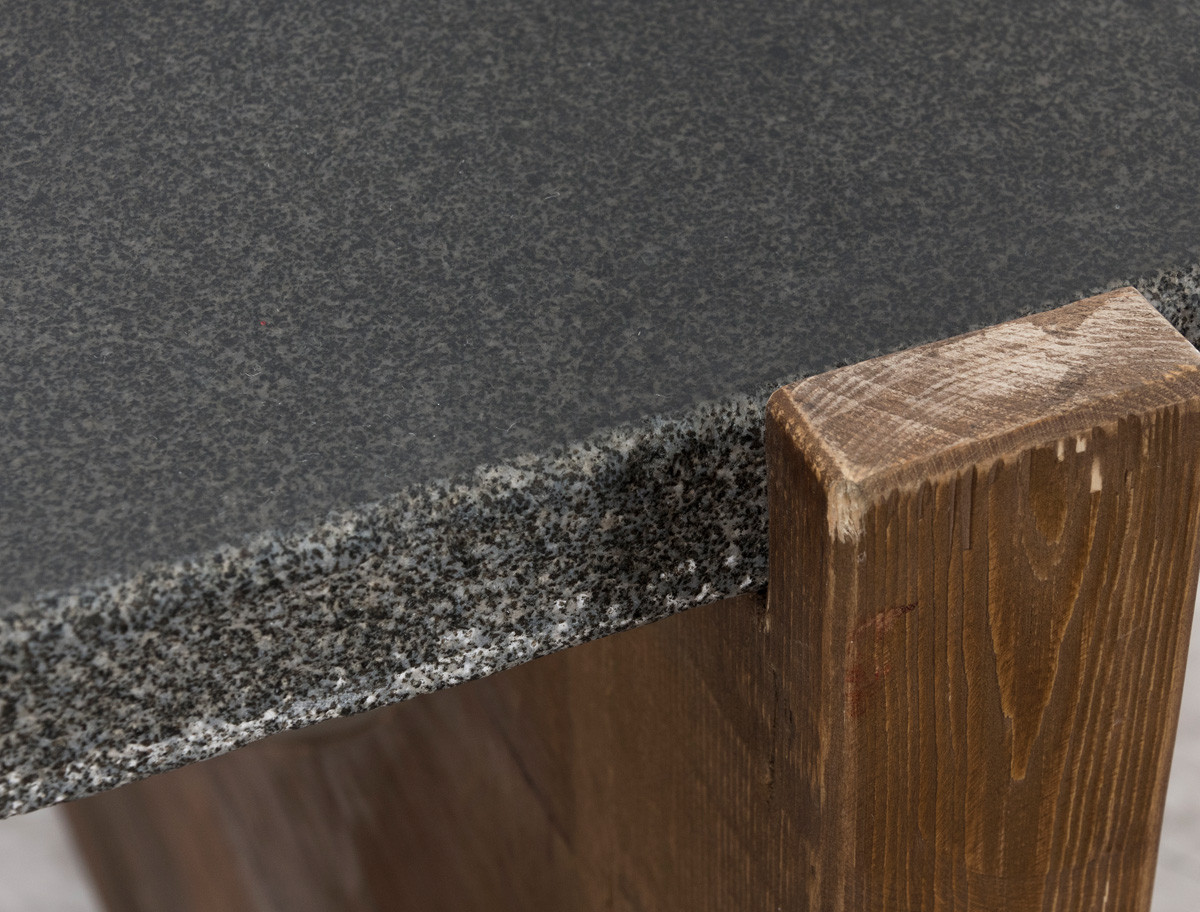 Vancouver Wood/Stone Console Table