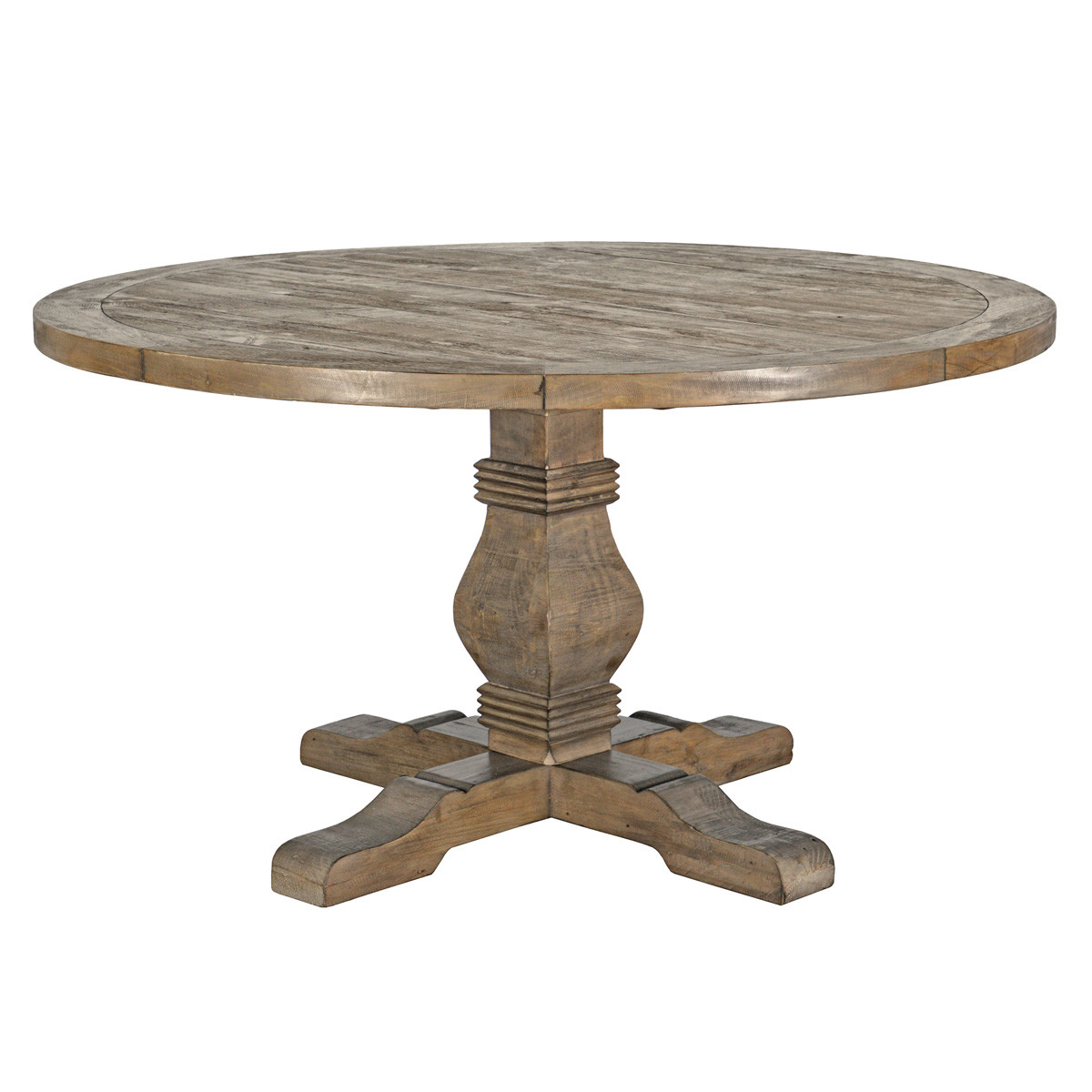 Caleb Wood Round Dining Table