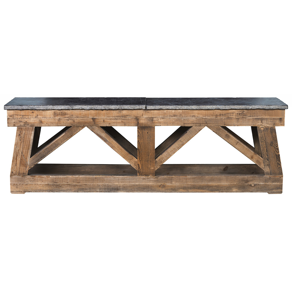 Marbella 100" Stone Console Table