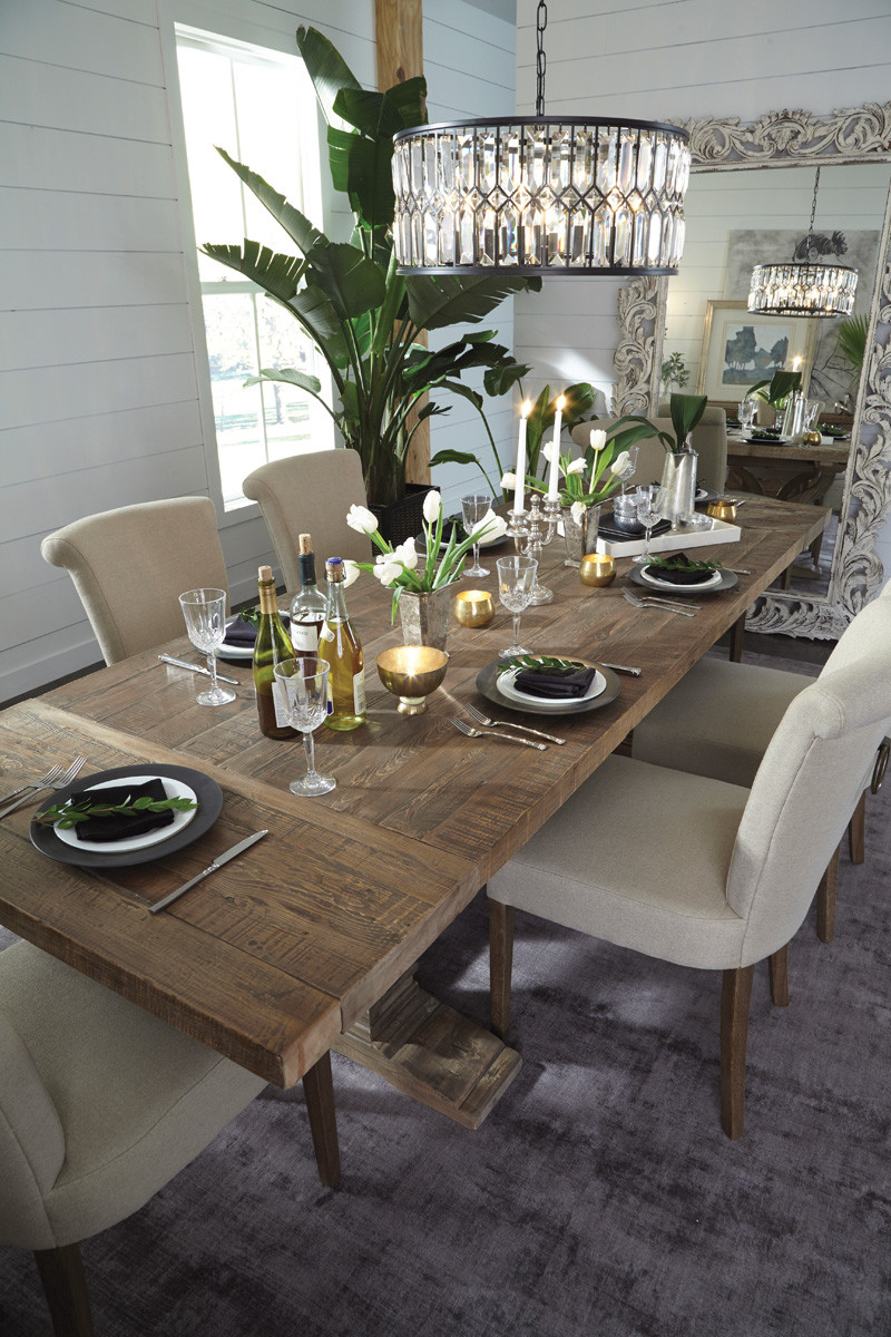 Alexander Extendable Wood Dining Table