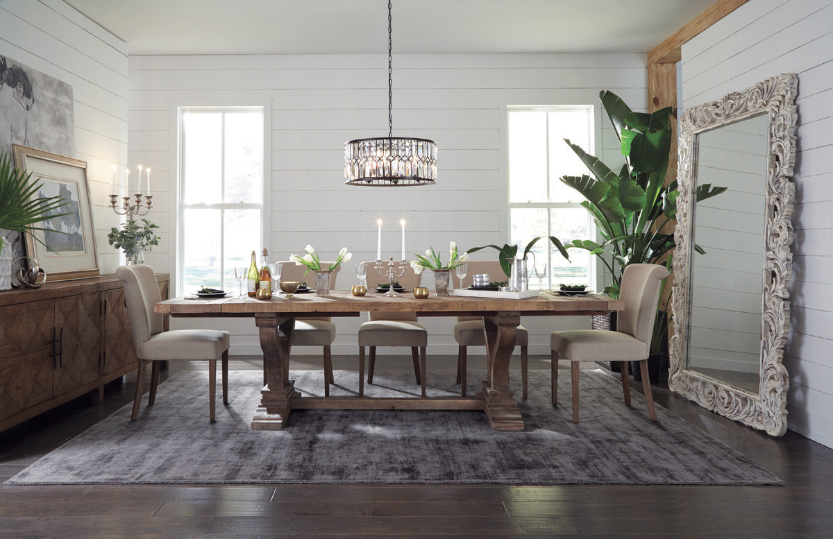 Alexander Extendable Wood Dining Table