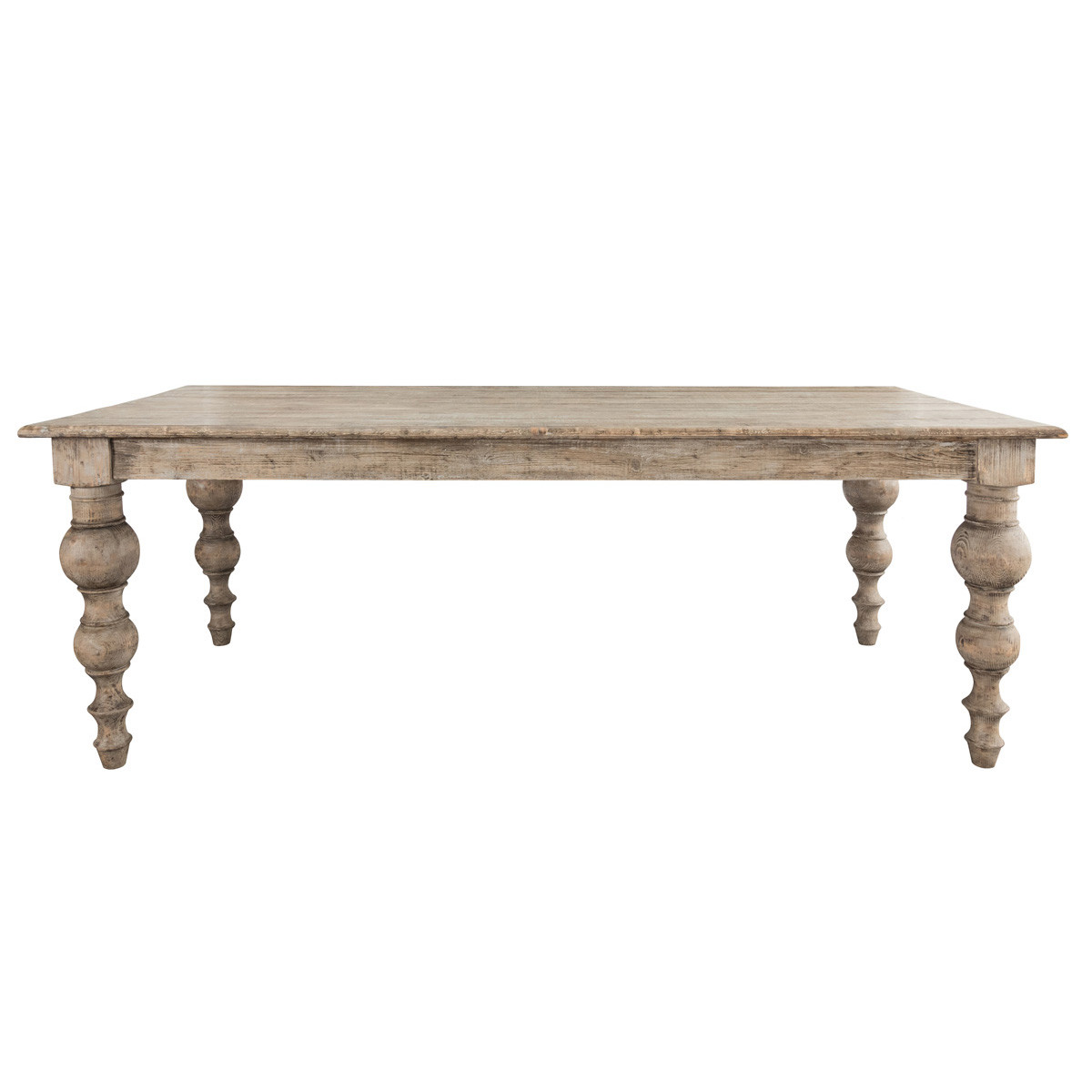 Bordeaux Wood 83" Dining Table