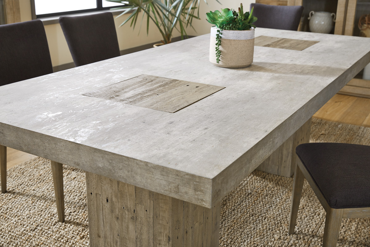 Phoenix 94" Concrete Dining Table