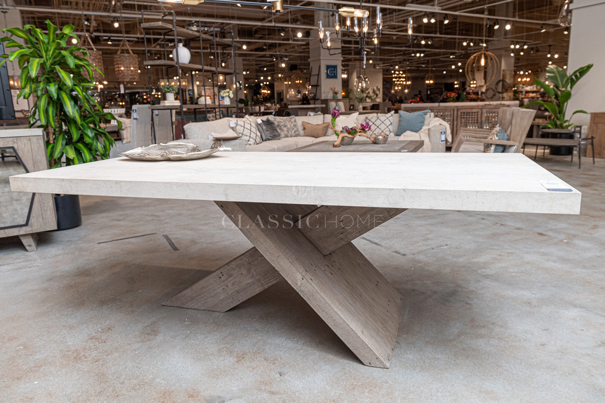 Durant 84" Concrete Dining Table