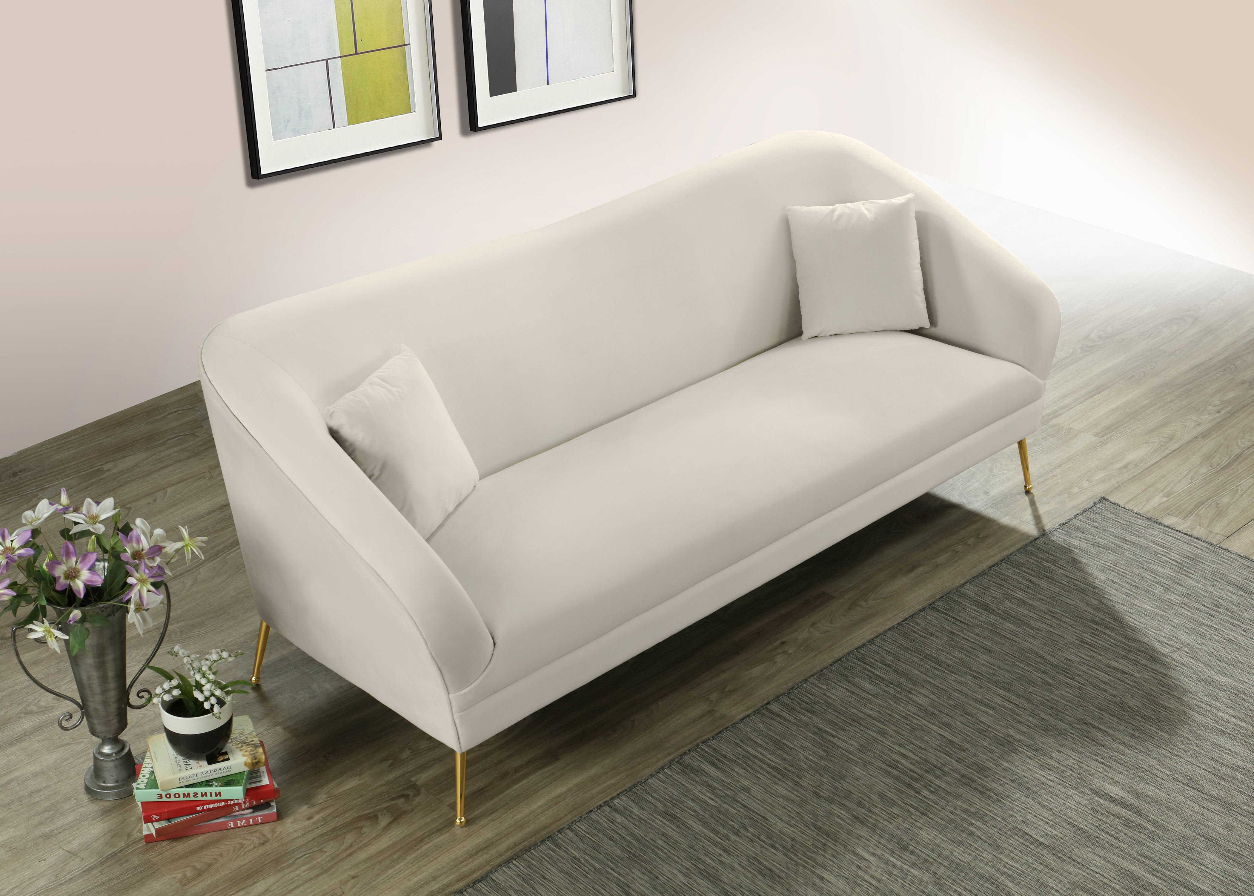 Hermosa Velvet Sofa