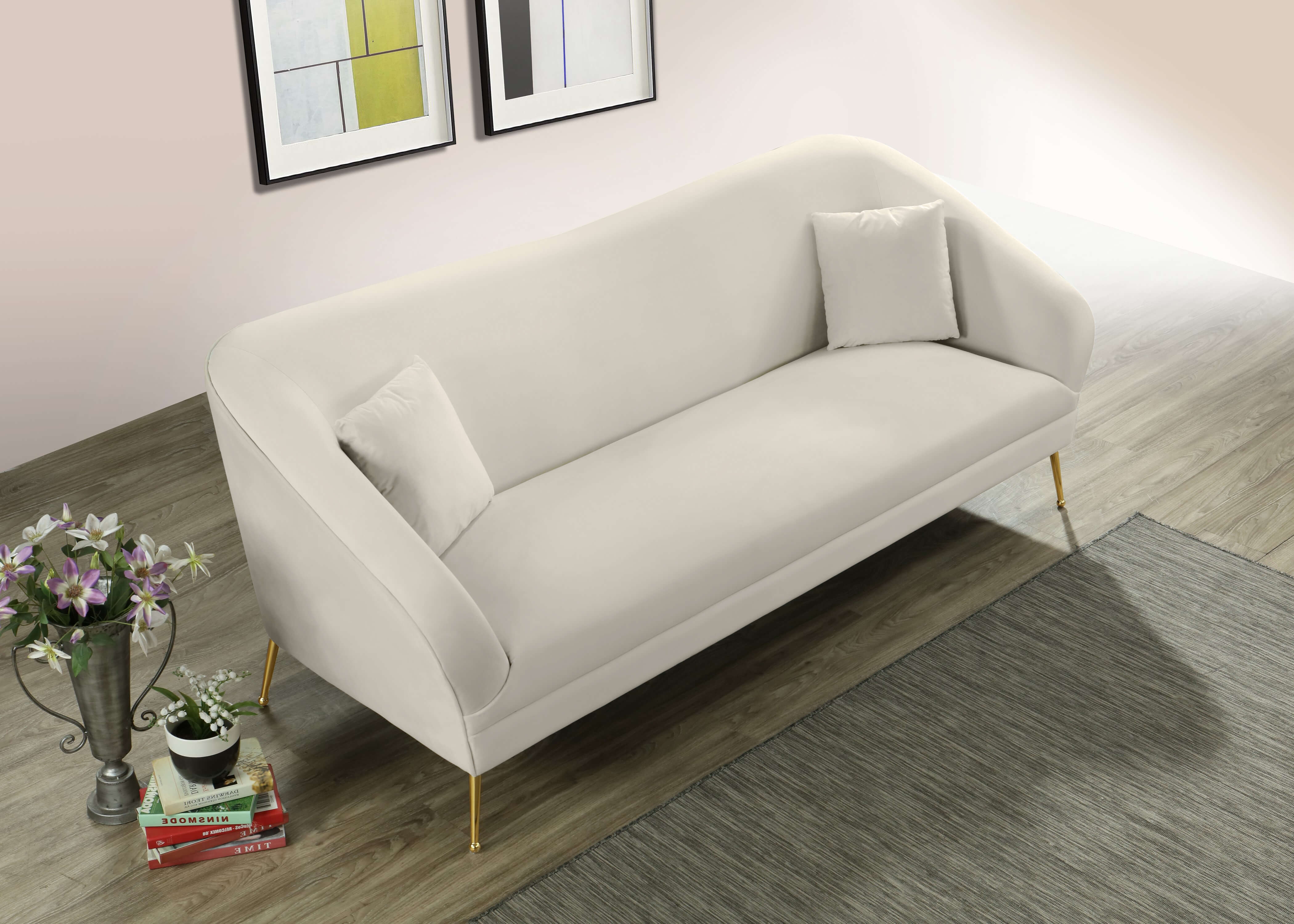 Hermosa Velvet Sofa