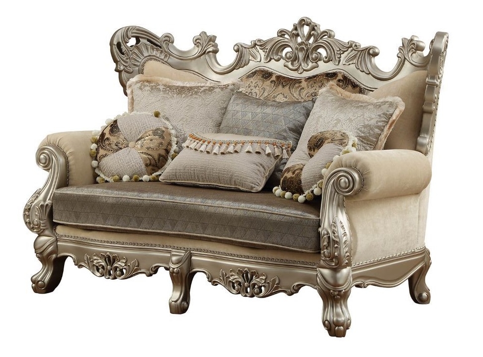 Acme Furniture Ranita Sofa in Champagne