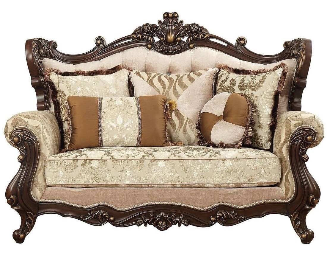 Shalisa Loveseat W/5 Pillows