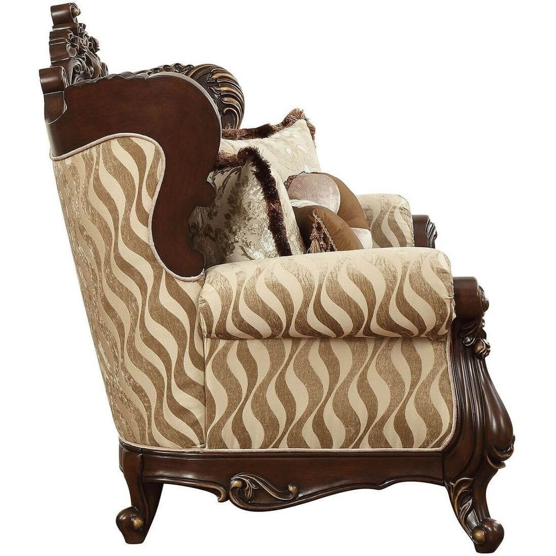 Shalisa Loveseat w/5 Pillows