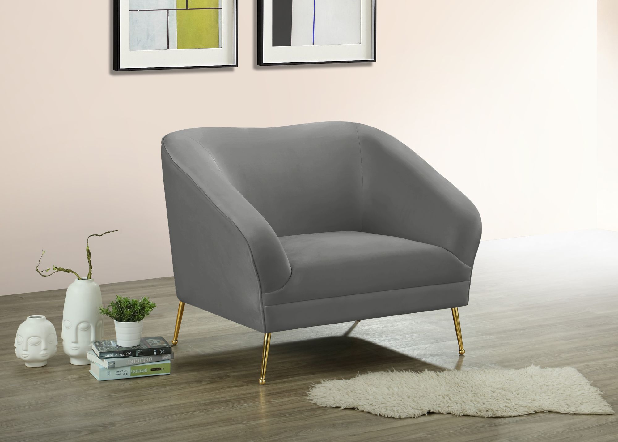 Hermosa Velvet Chair