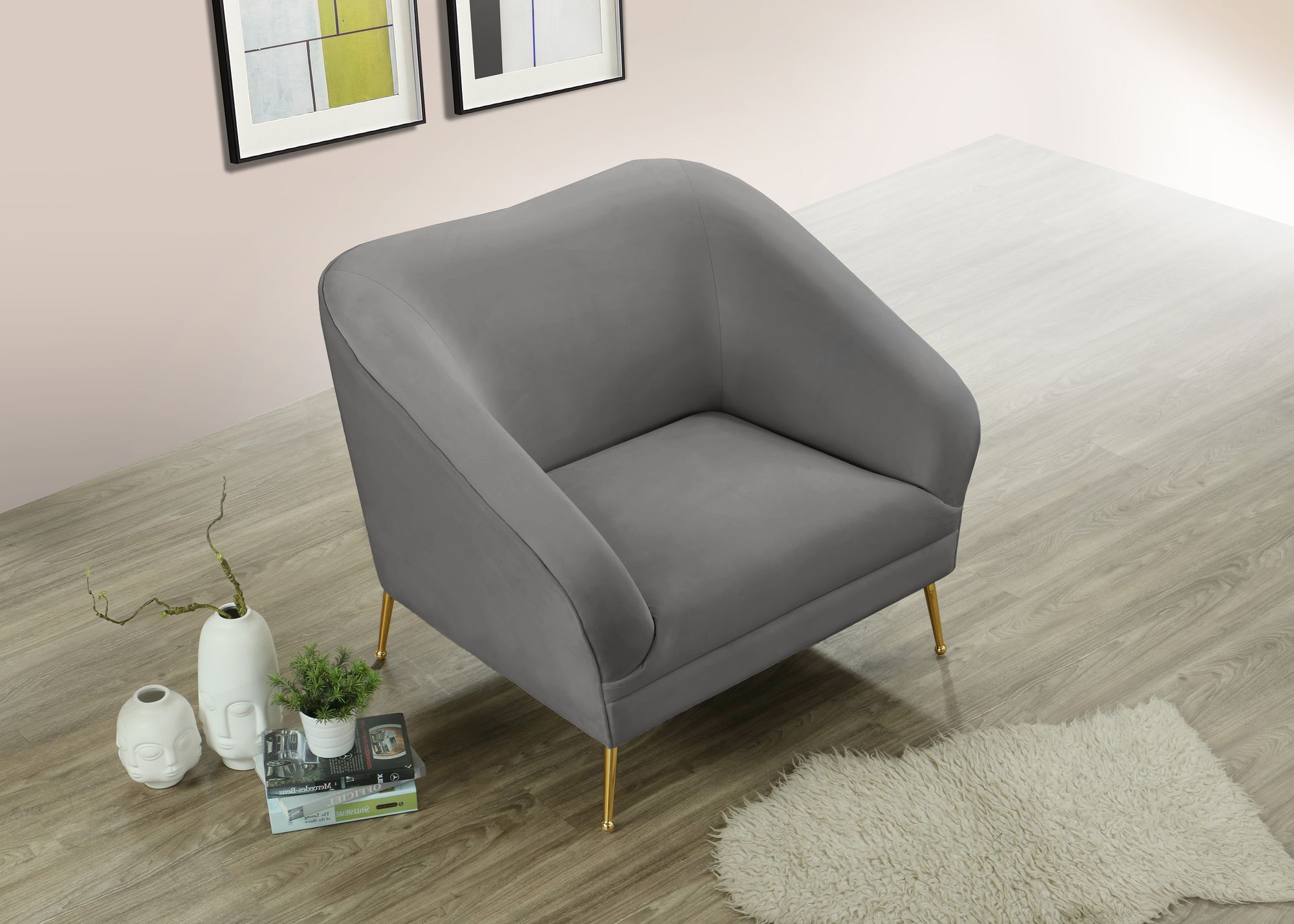 Hermosa Velvet Chair