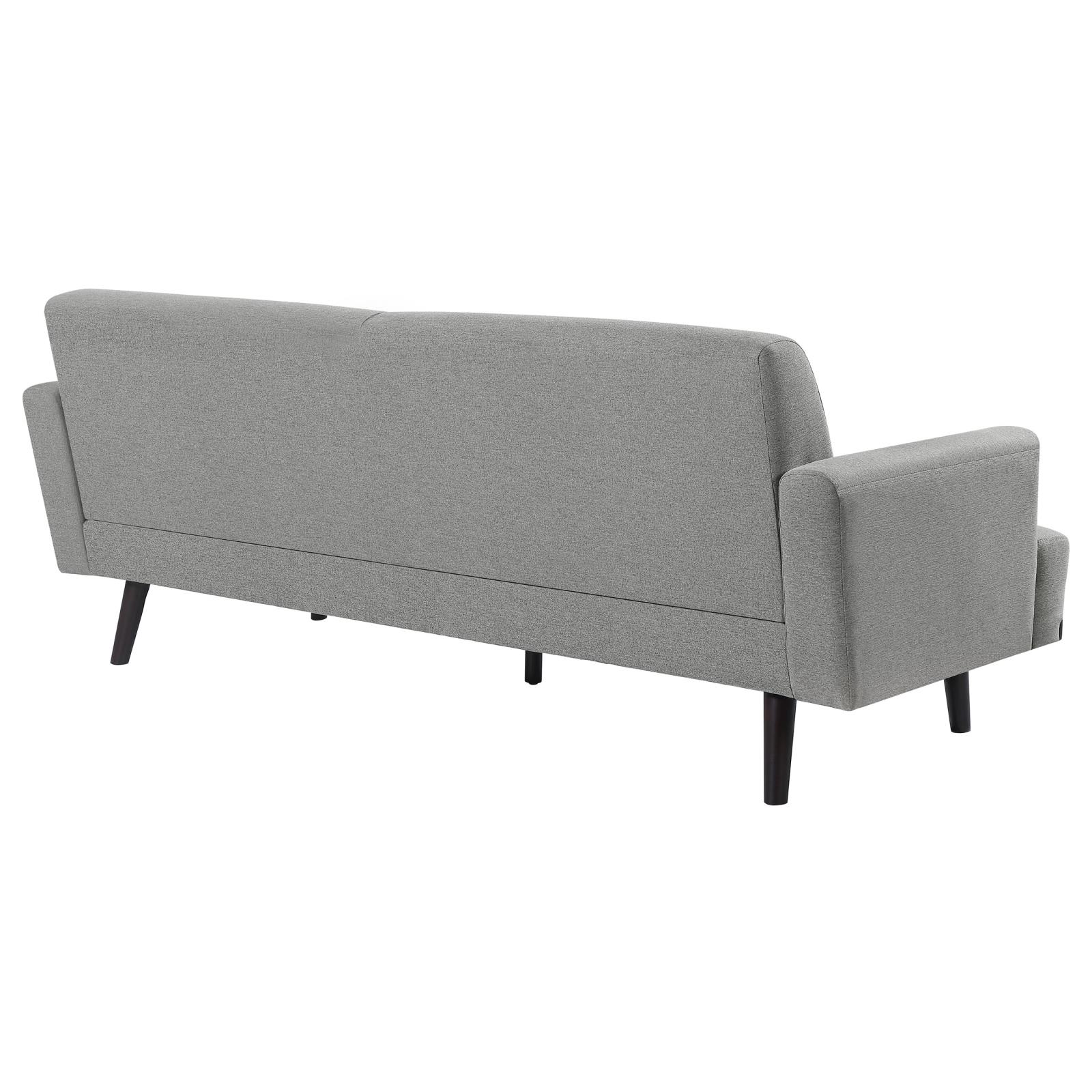 Blake Polyester Fabric Sofa with Track Arms