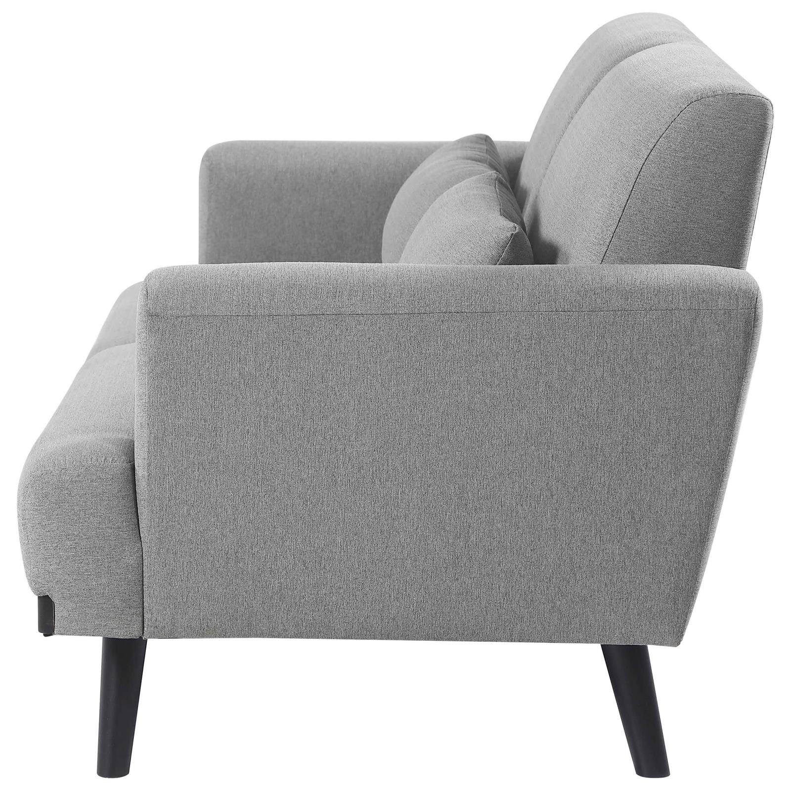 Blake Fabric Loveseat with Track Arms