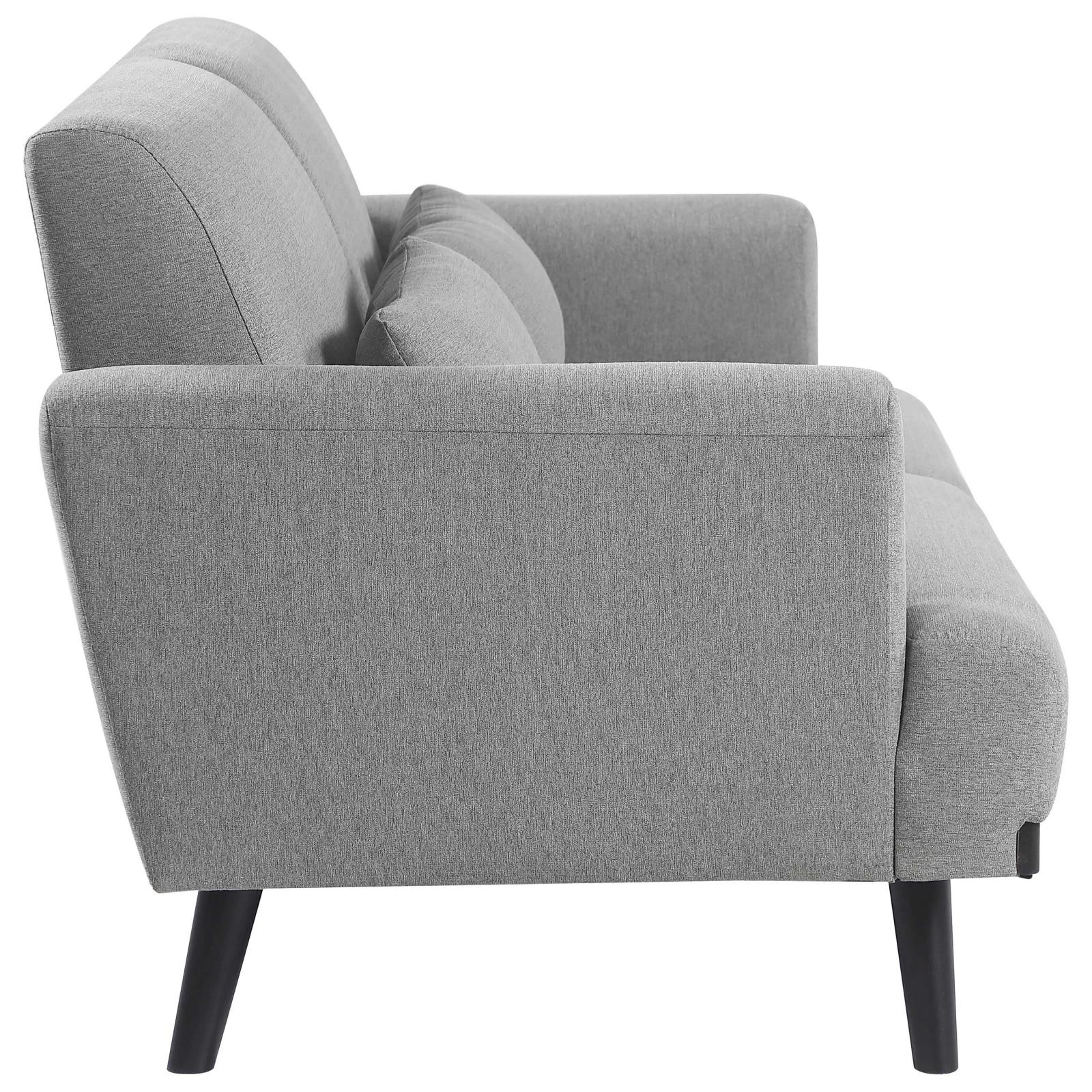 Blake Fabric Loveseat with Track Arms
