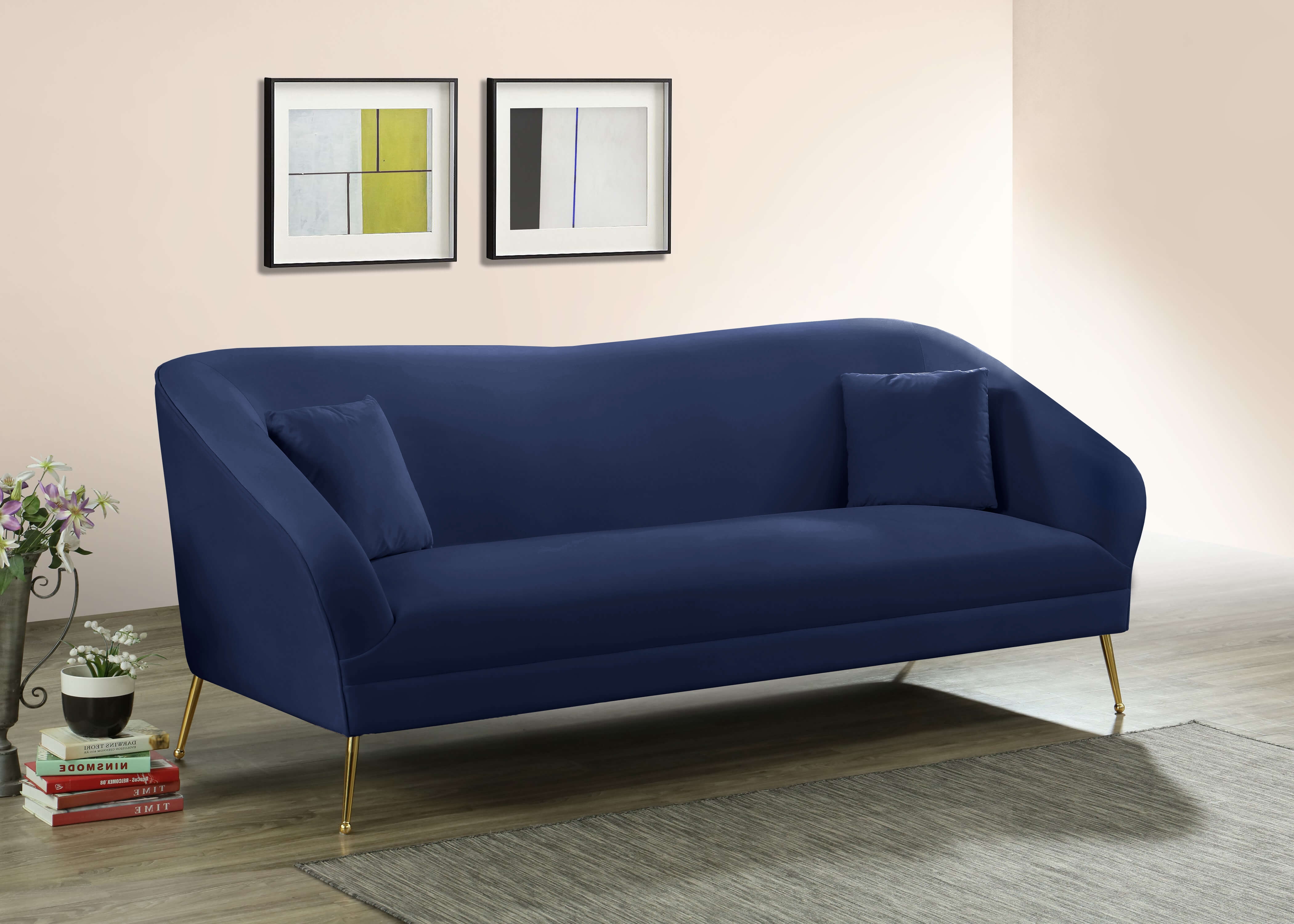 Hermosa Velvet Sofa