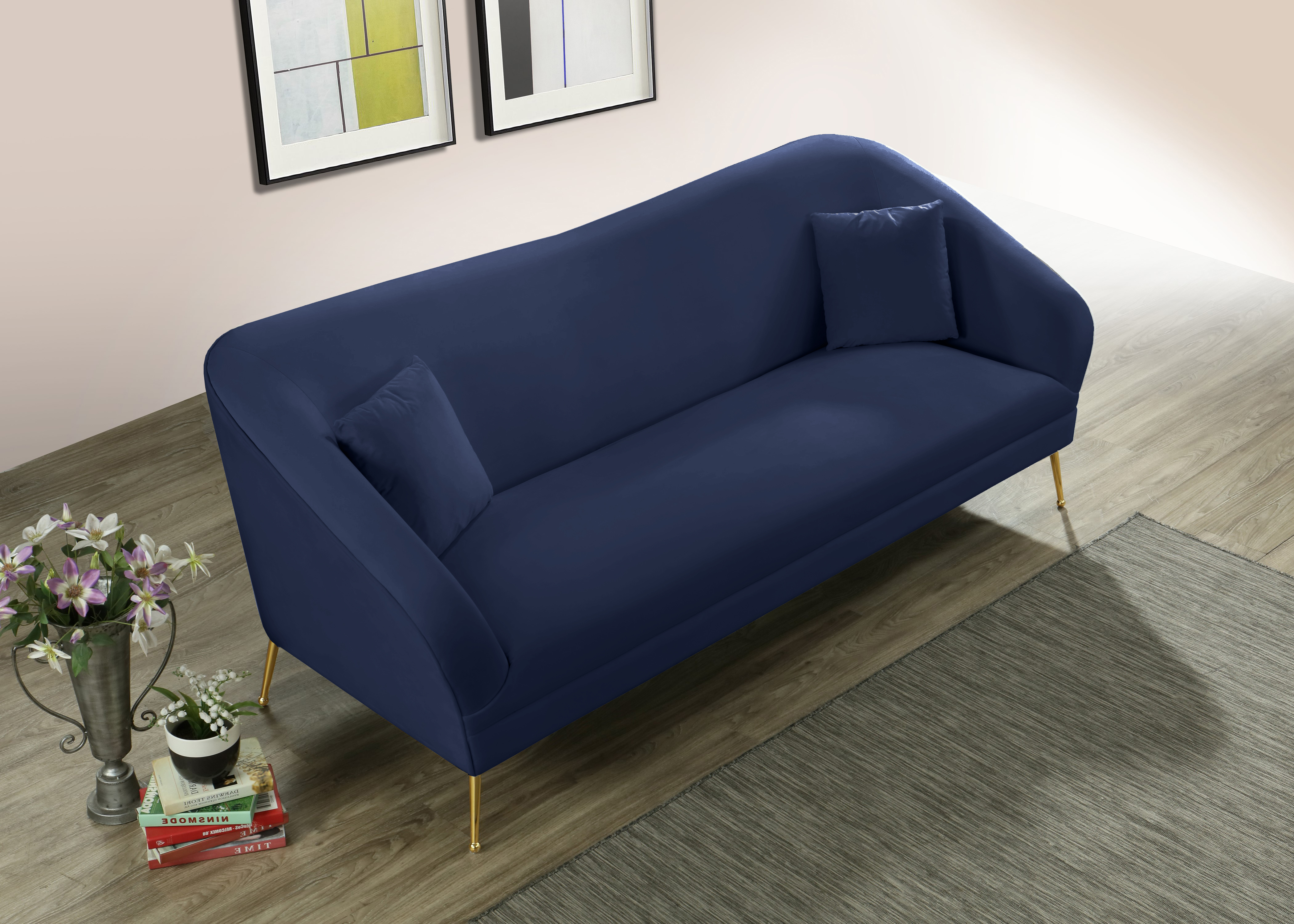 Hermosa Velvet Sofa