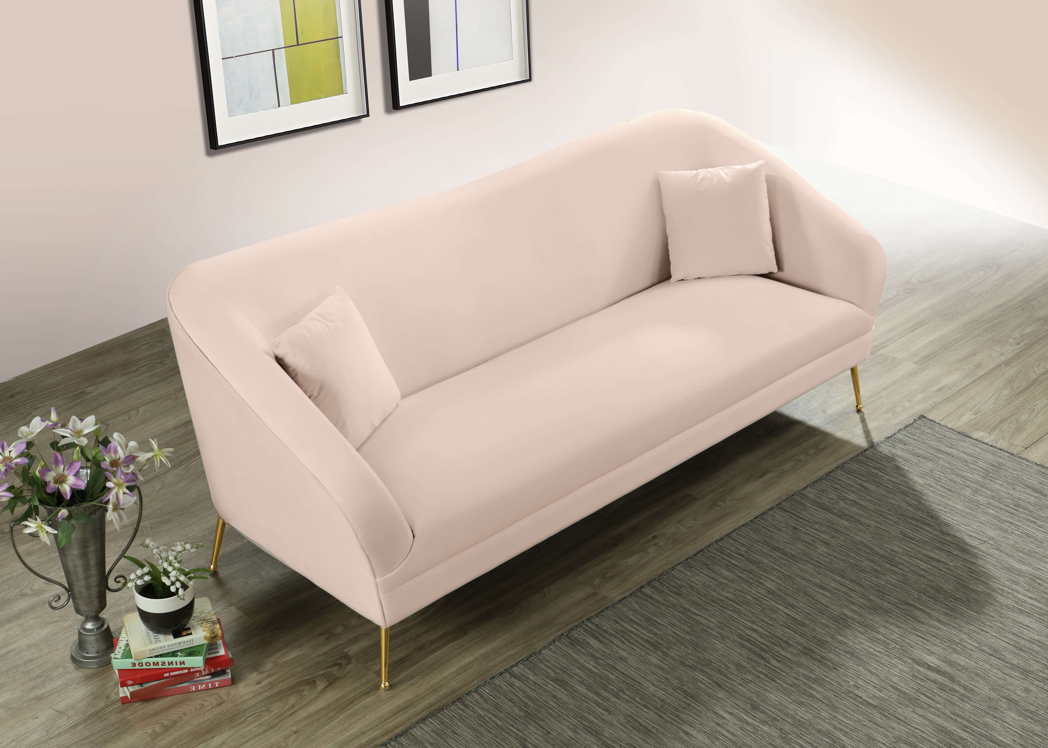 Hermosa Velvet Sofa