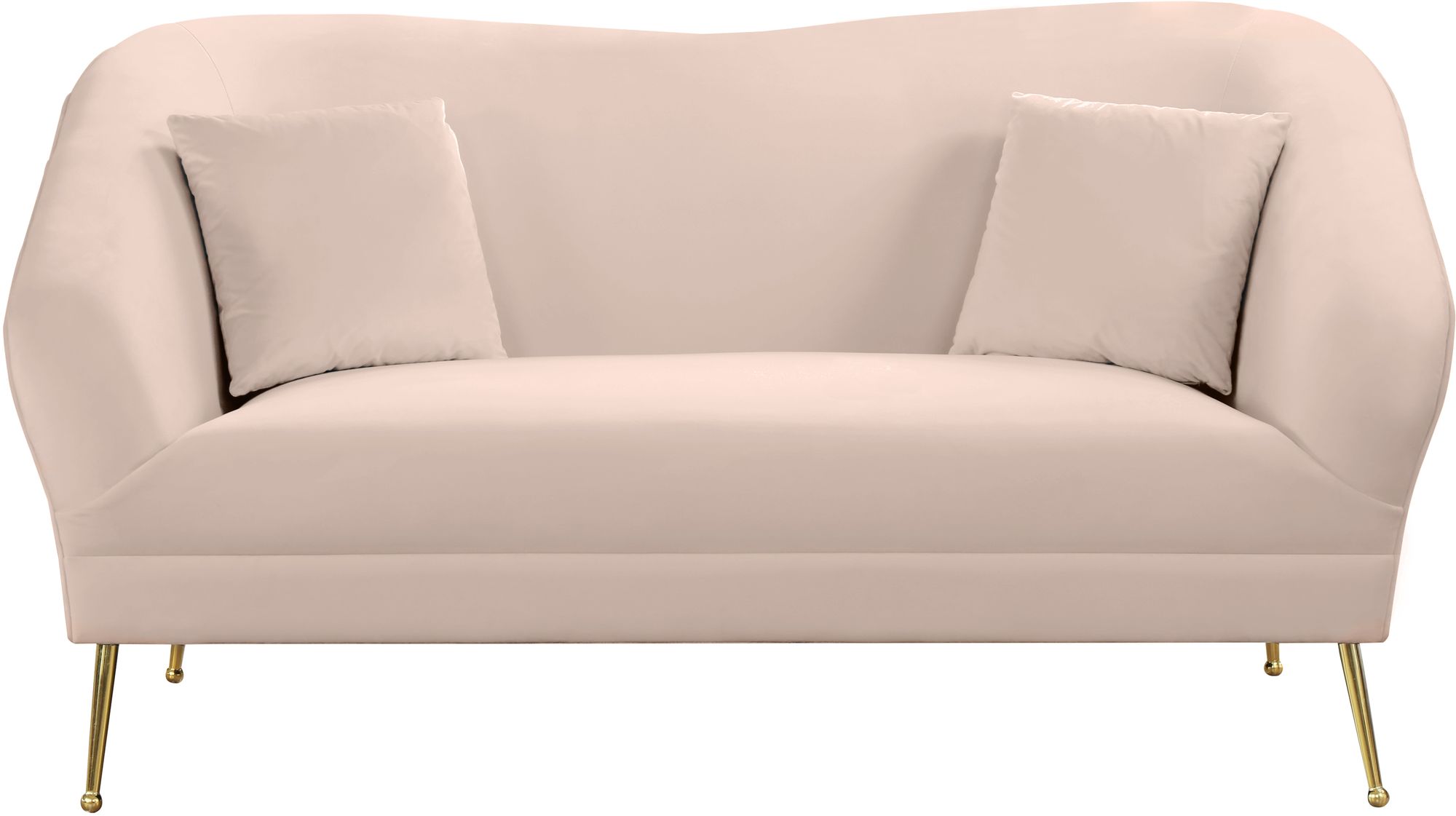 Hermosa Velvet Loveseat