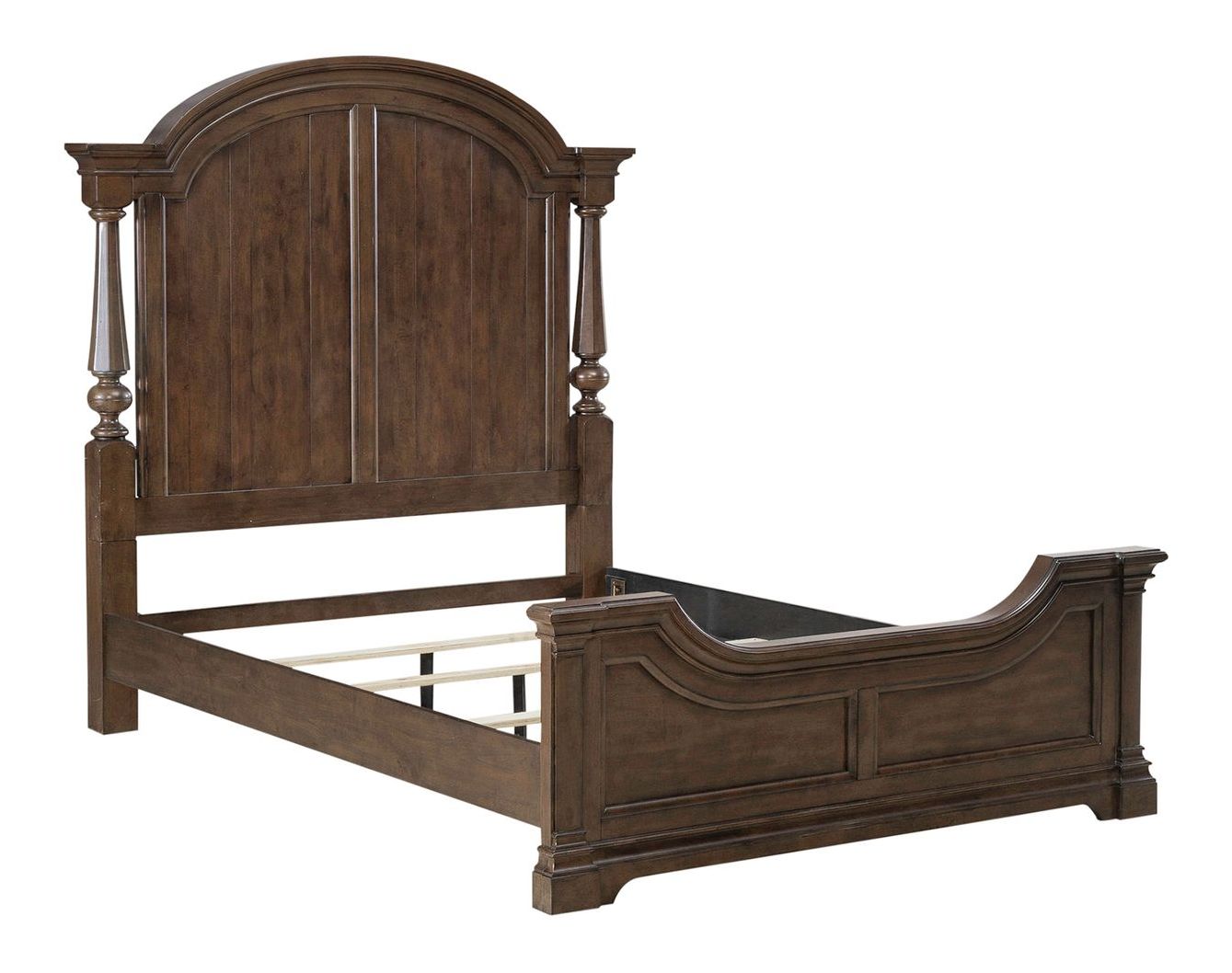 Arden Road Wood Poster Bedroom Set | Satin Cherry | Liberty