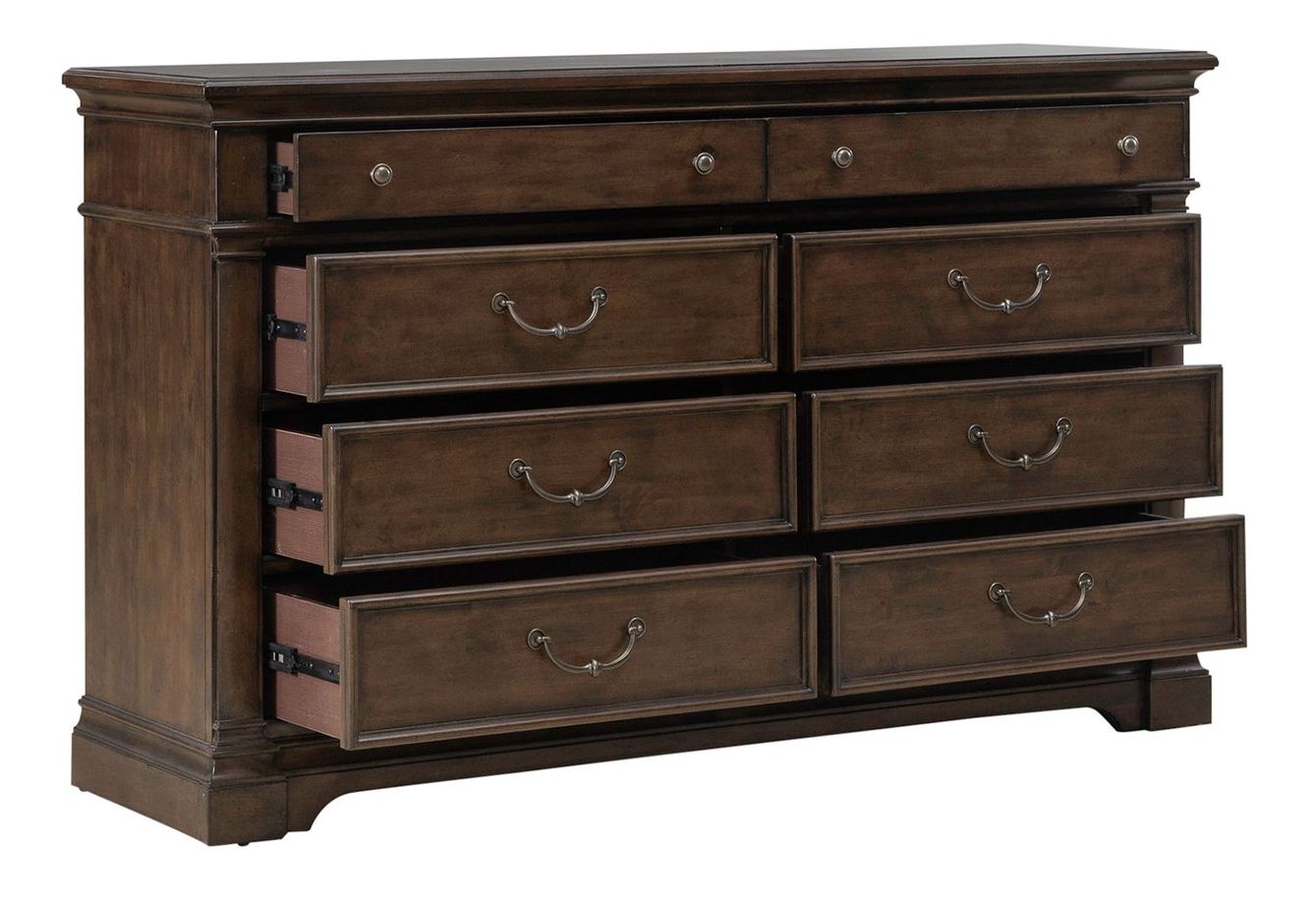 Arden Road Wood Poster Bedroom Set | Satin Cherry | Liberty
