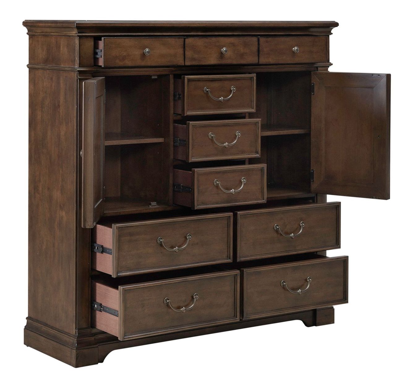 Arden Road Wood Poster Bedroom Set | Satin Cherry | Liberty